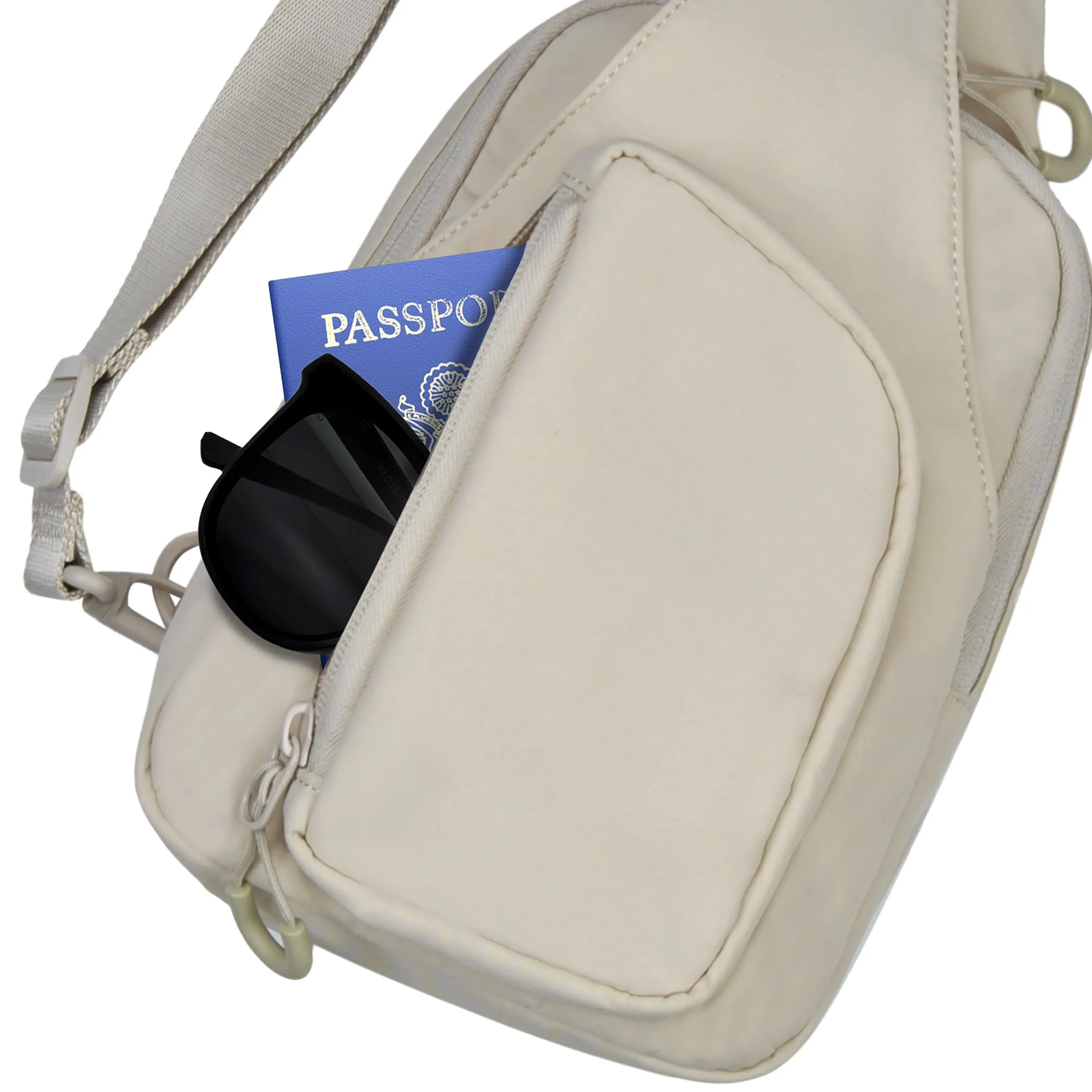 Khaki NGIL Utility Sling Backpack