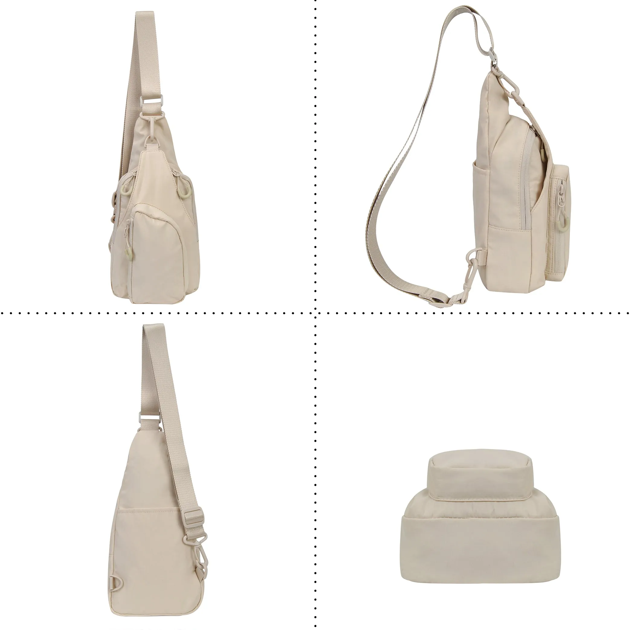 Khaki NGIL Utility Sling Backpack