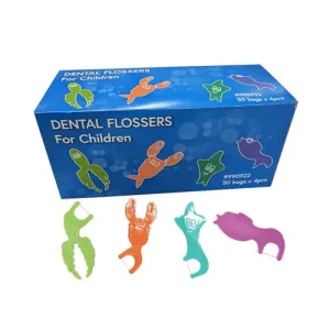 Kids Dental Flossers, 200pcs/box, 990922