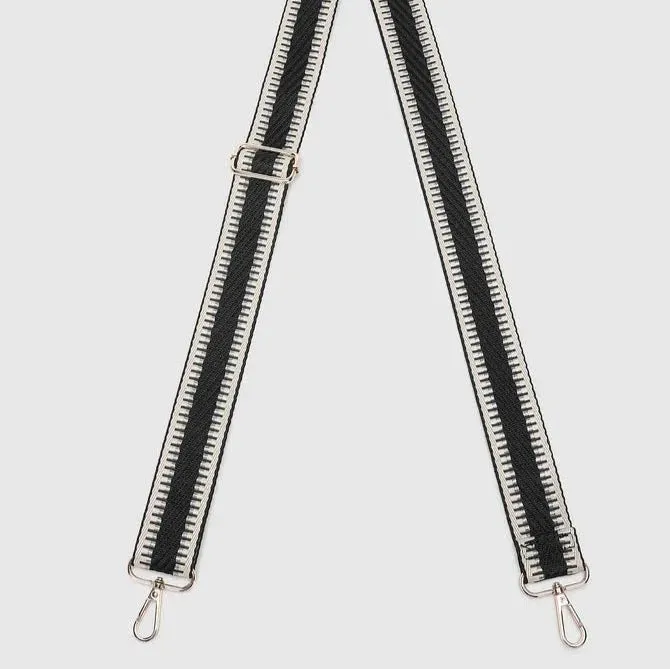 Kiki Webbing Bag Strap - Black