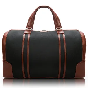 KINZIE | Nylon Two-Tone Carry-All Tablet Duffel