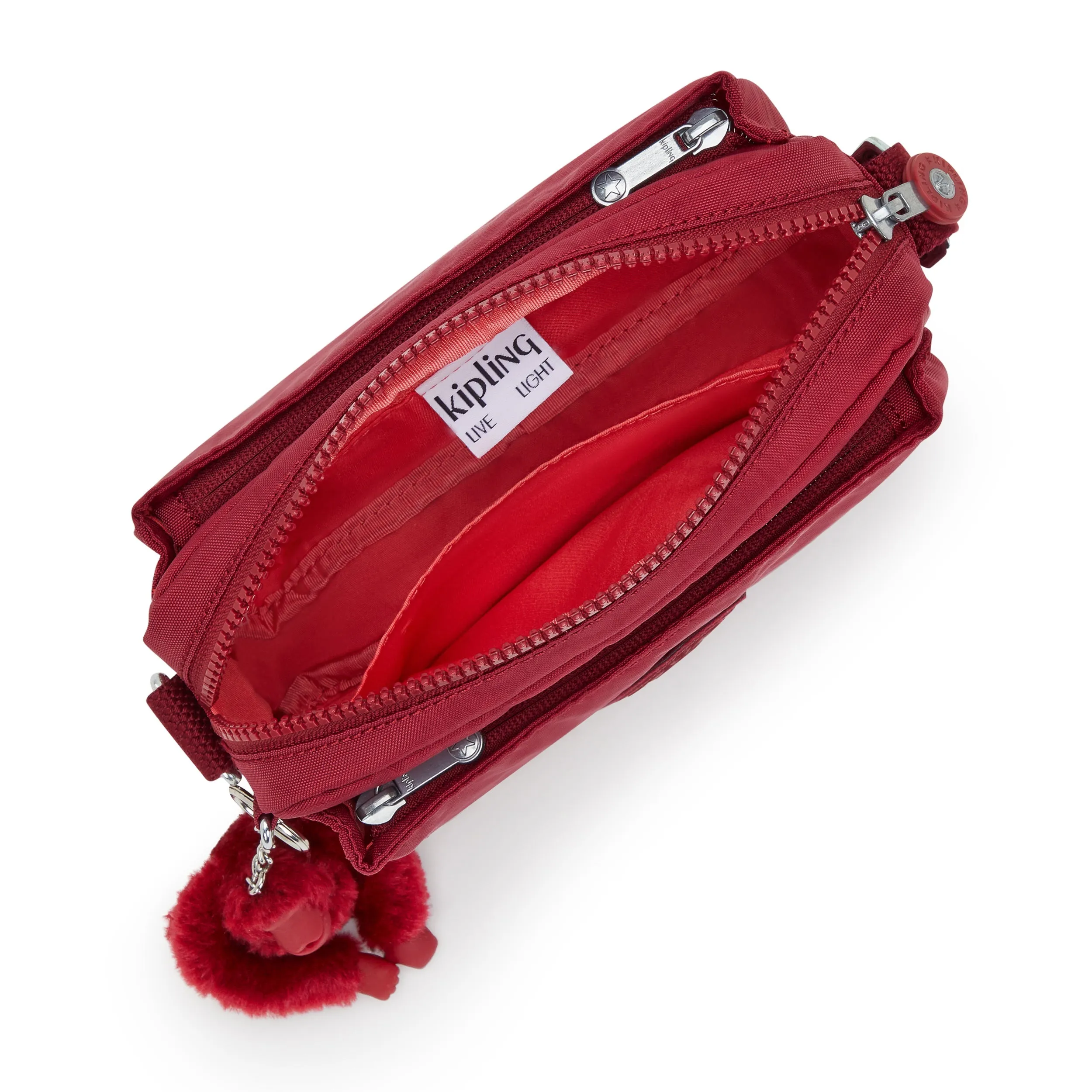 Kipling Abanu Funky Red Small Crossbody Bag I4208-4SS