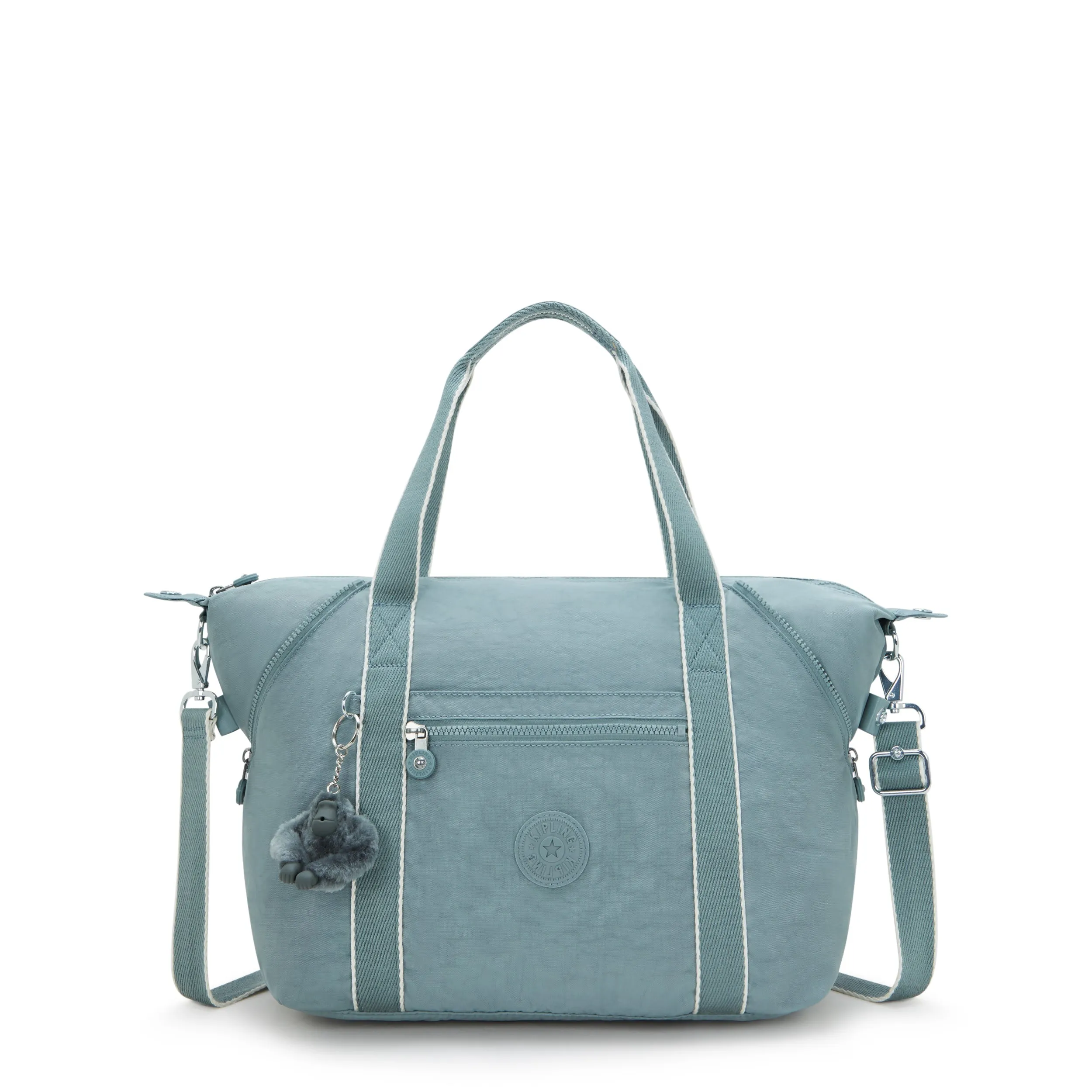 Kipling Art Relaxed Grey Medium Tote 10619-3NL