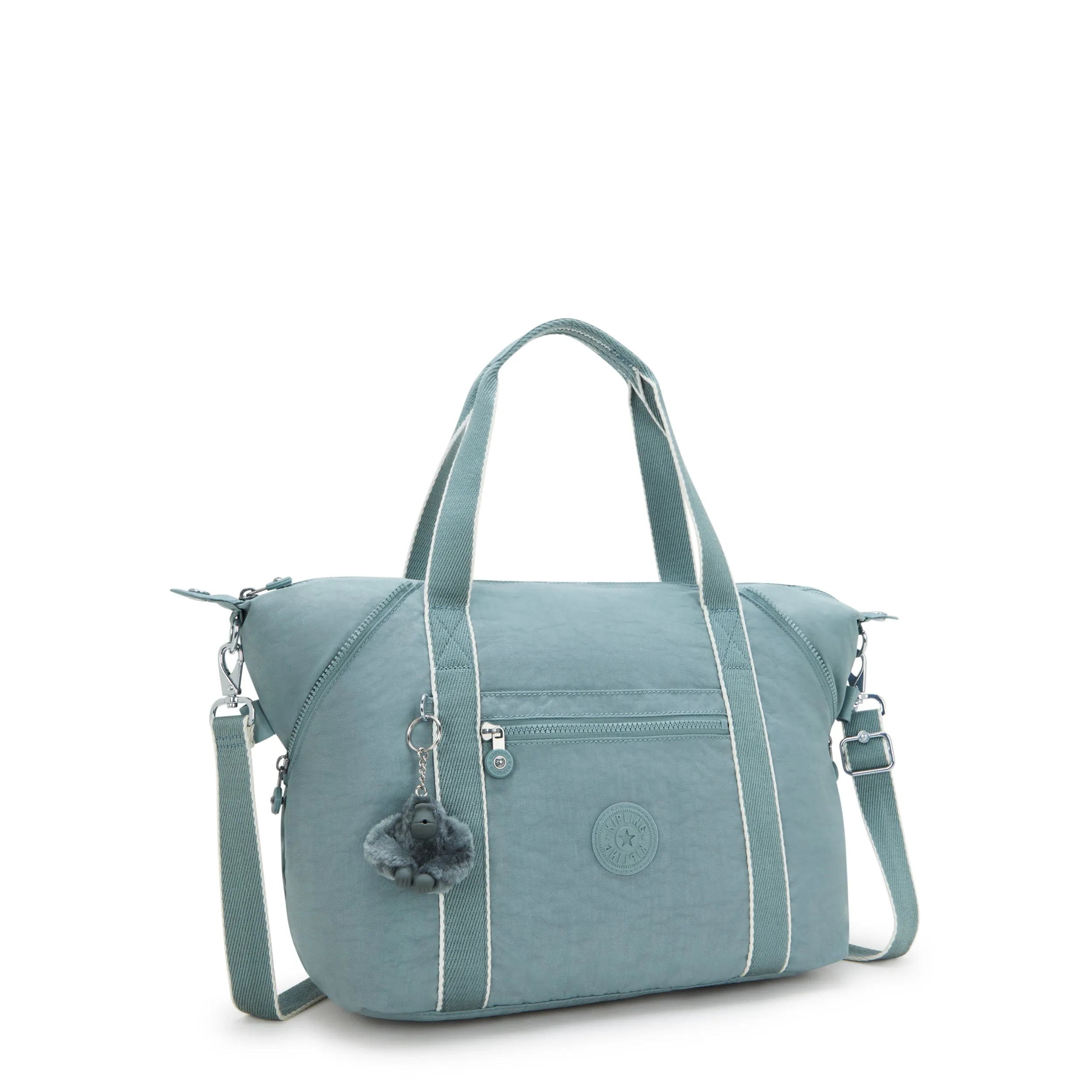 Kipling Art Relaxed Grey Medium Tote 10619-3NL