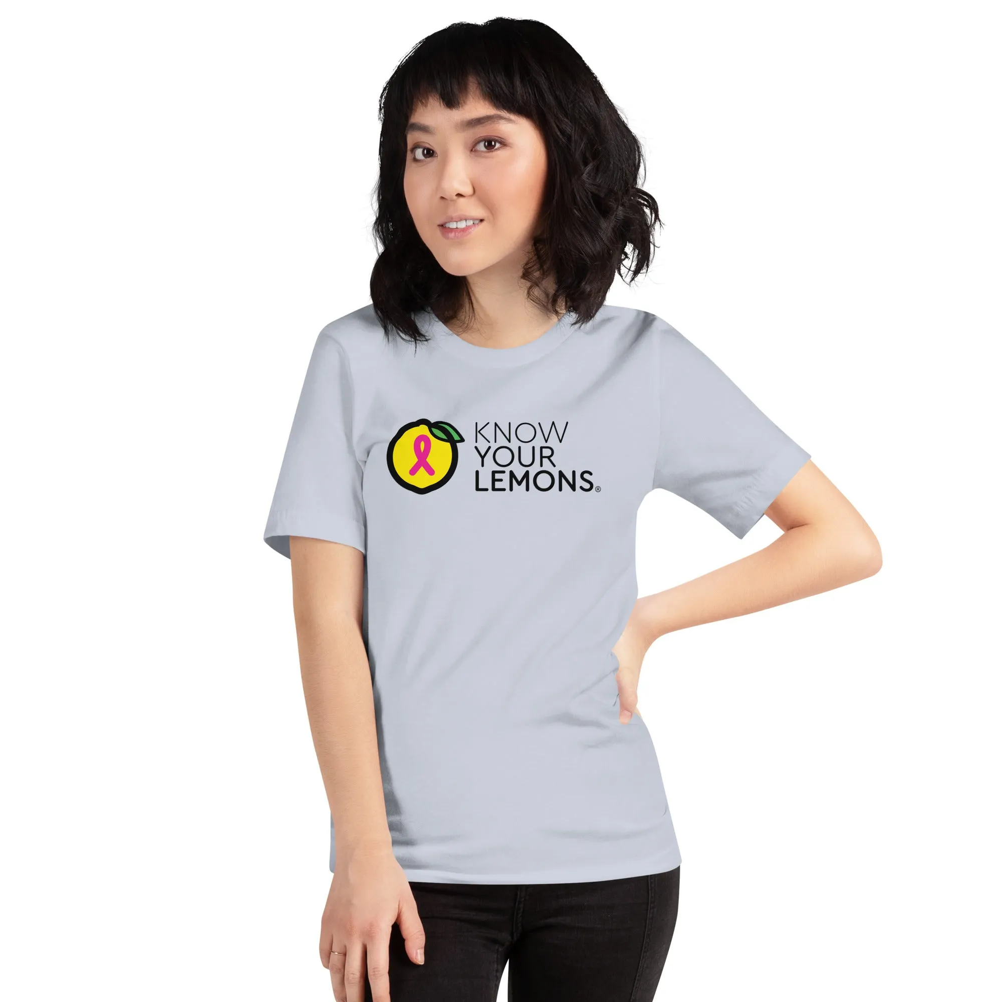 Know Your Lemons Breast Cancer Awareness Tee - Light Colors