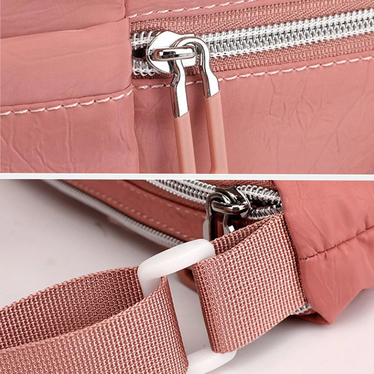 Ladies Large Capacity Crossbody Bag Single Shoulder Small Square Bag Handbag