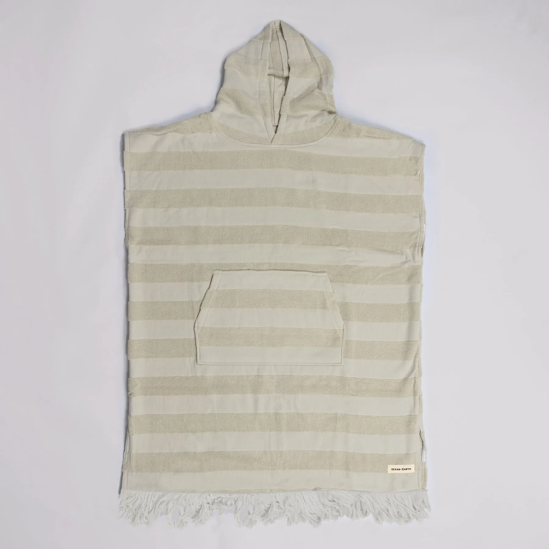 Ladies Layz Poncho- Jacquard Hooded Poncho Towel