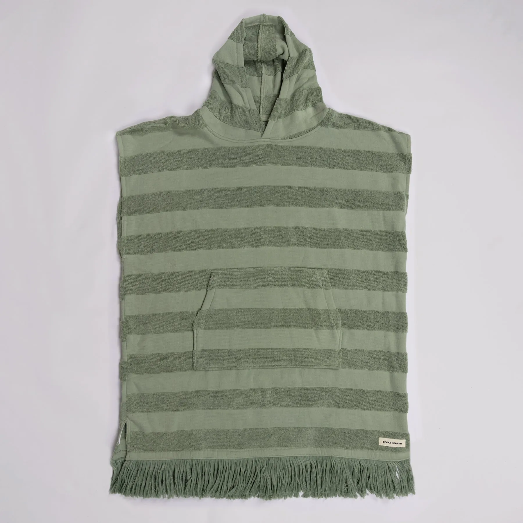 Ladies Layz Poncho- Jacquard Hooded Poncho Towel