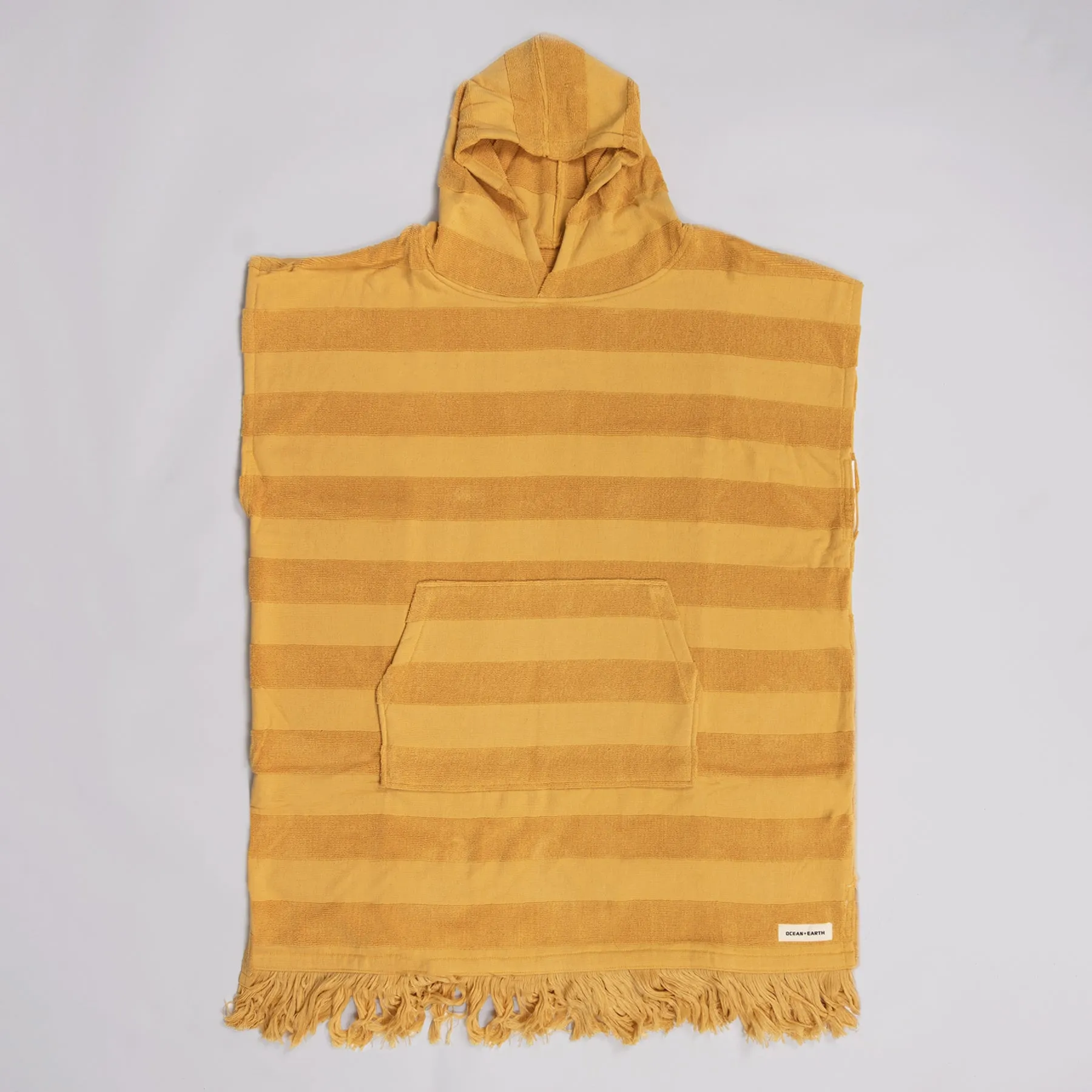 Ladies Layz Poncho- Jacquard Hooded Poncho Towel