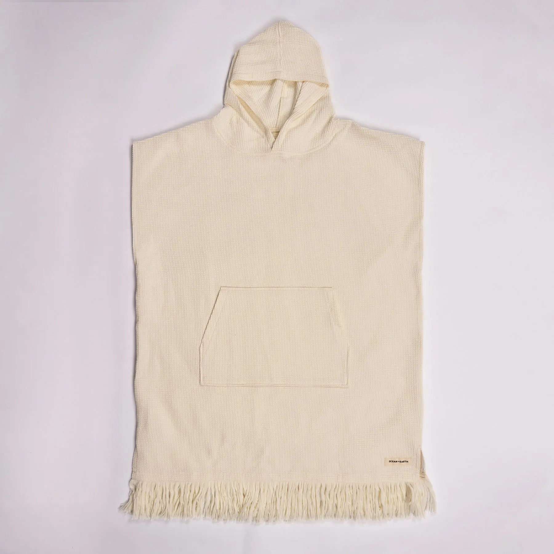 Ladies Waffle Poncho- Hooded Poncho Towel