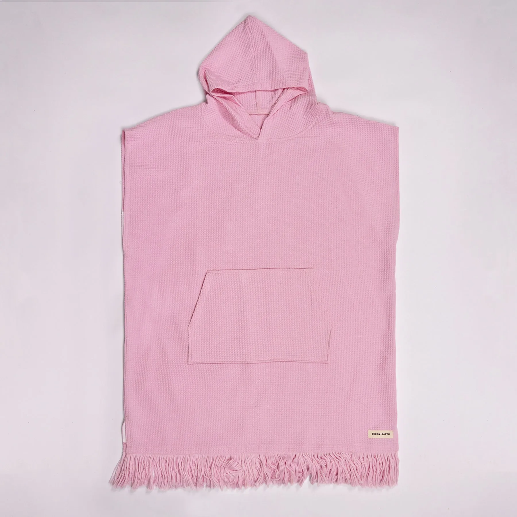 Ladies Waffle Poncho- Hooded Poncho Towel