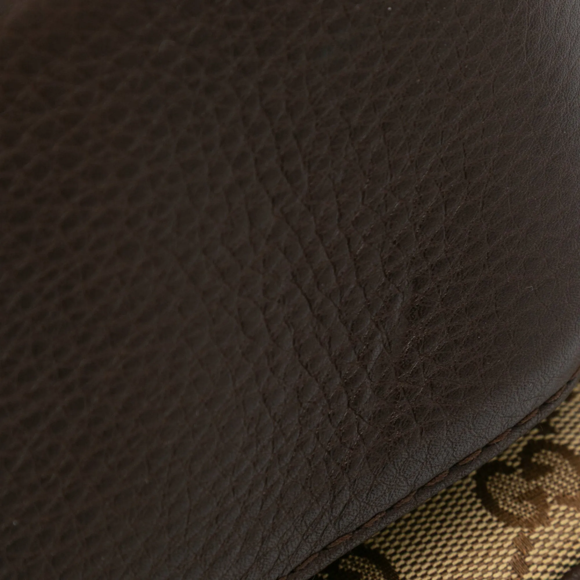 Large GG Canvas Bamboo Satchel