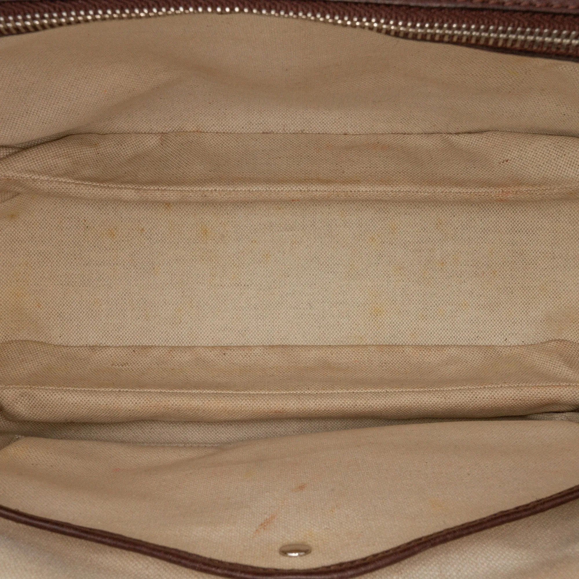 Large GG Canvas Bamboo Satchel