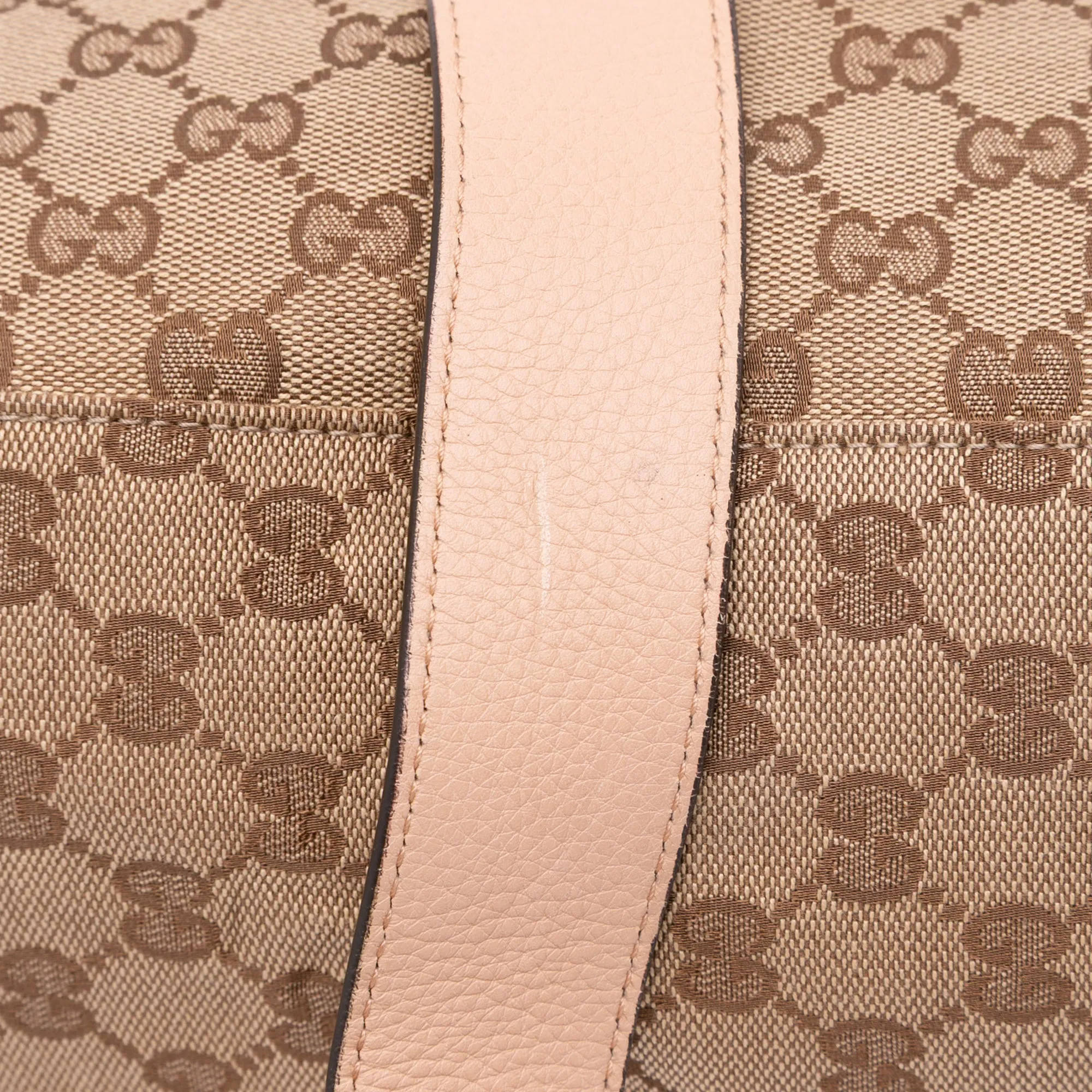 Large GG Canvas Icon Bit Satchel