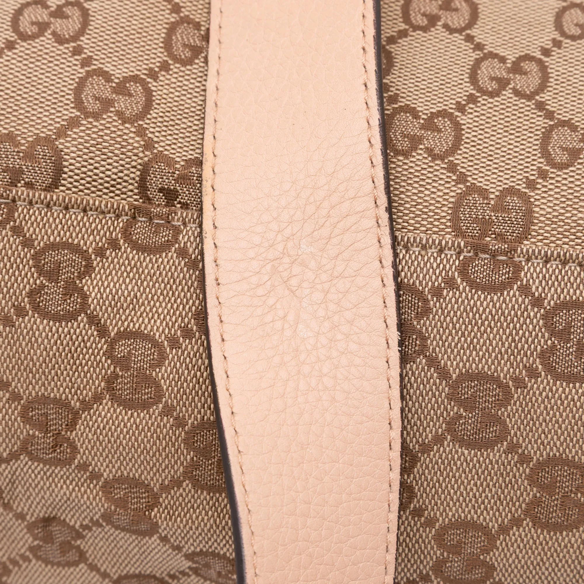 Large GG Canvas Icon Bit Satchel