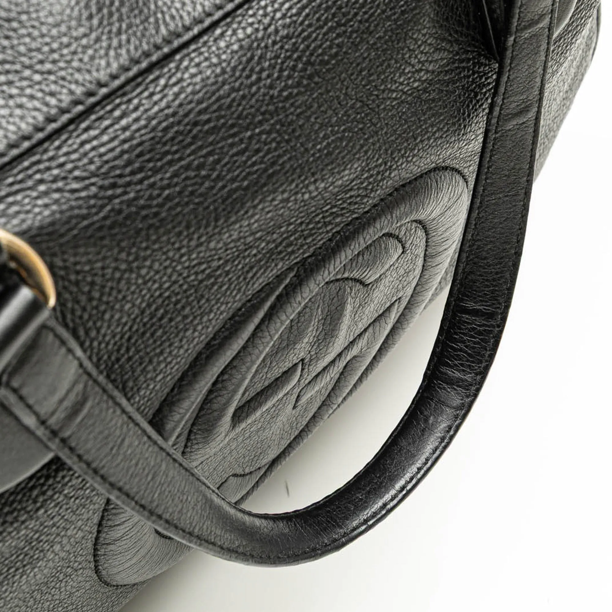 Large Leather Soho Zip Tote