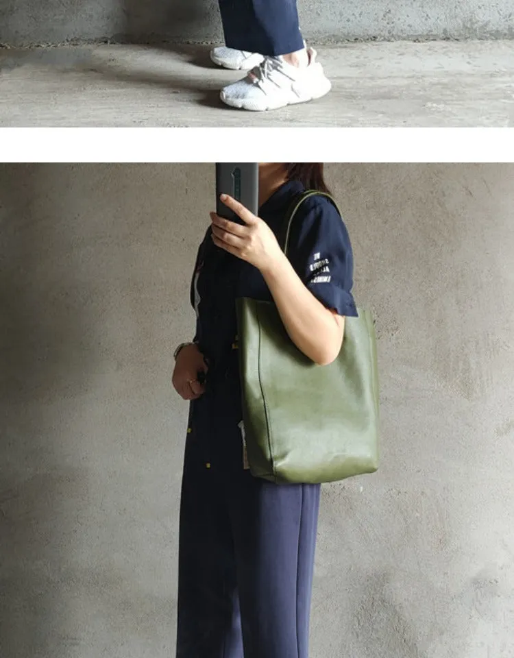 Large Leather Tote Bag Womens Leather Tote Bags Dark Brown Leather Laptop Tote Bag
