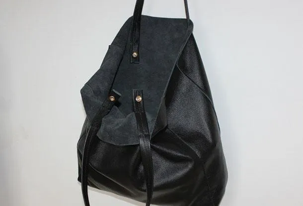 Large Leather Tote Bag Womens Leather Tote Bags Dark Brown Leather Laptop Tote Bag