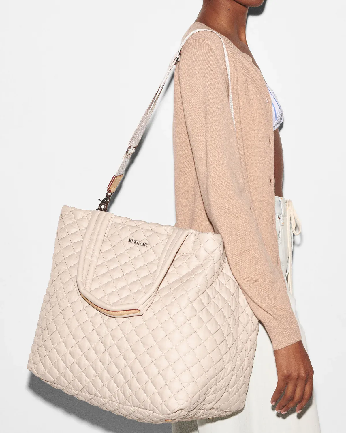 Large Metro Tote Deluxe | Mushroom