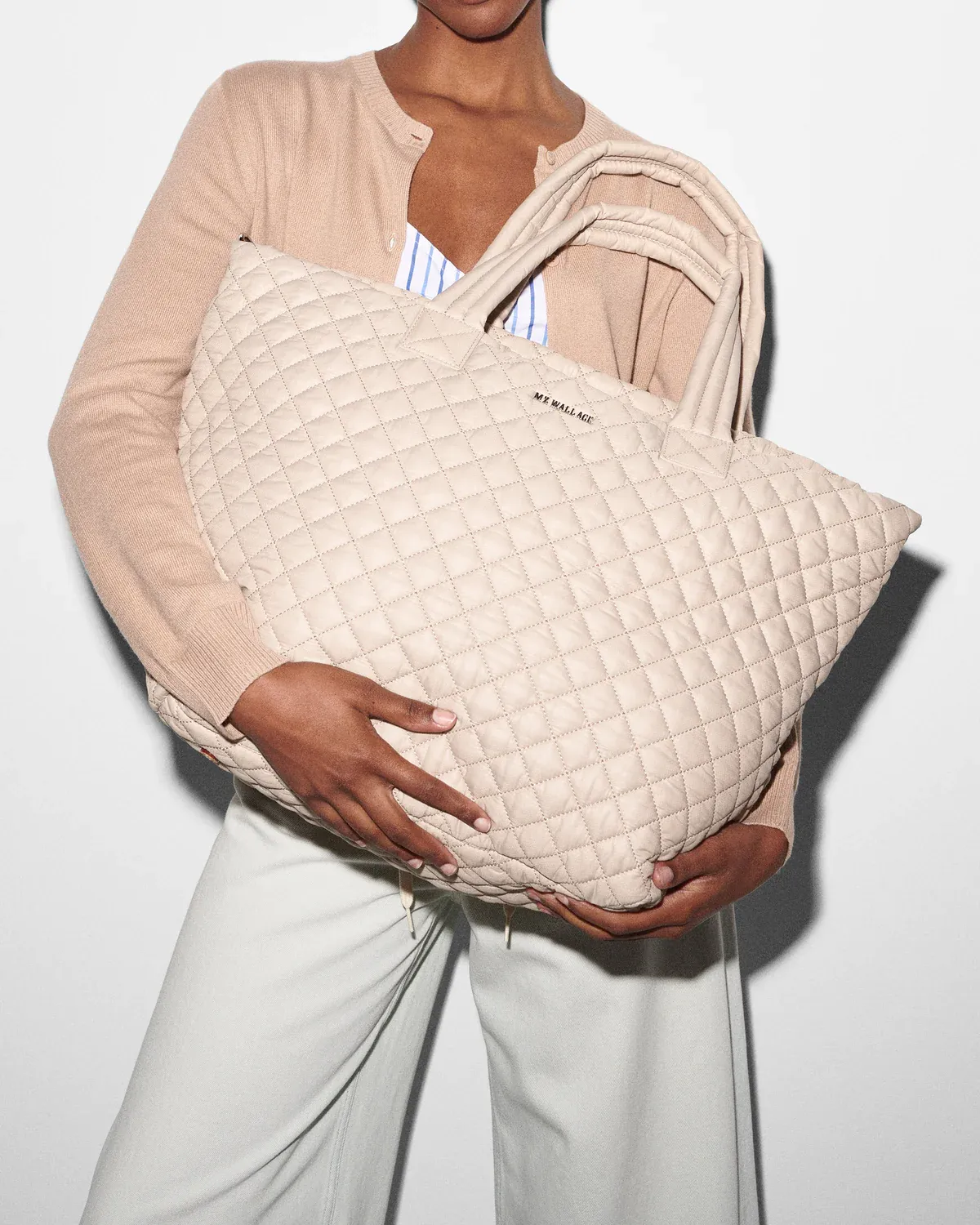 Large Metro Tote Deluxe | Mushroom