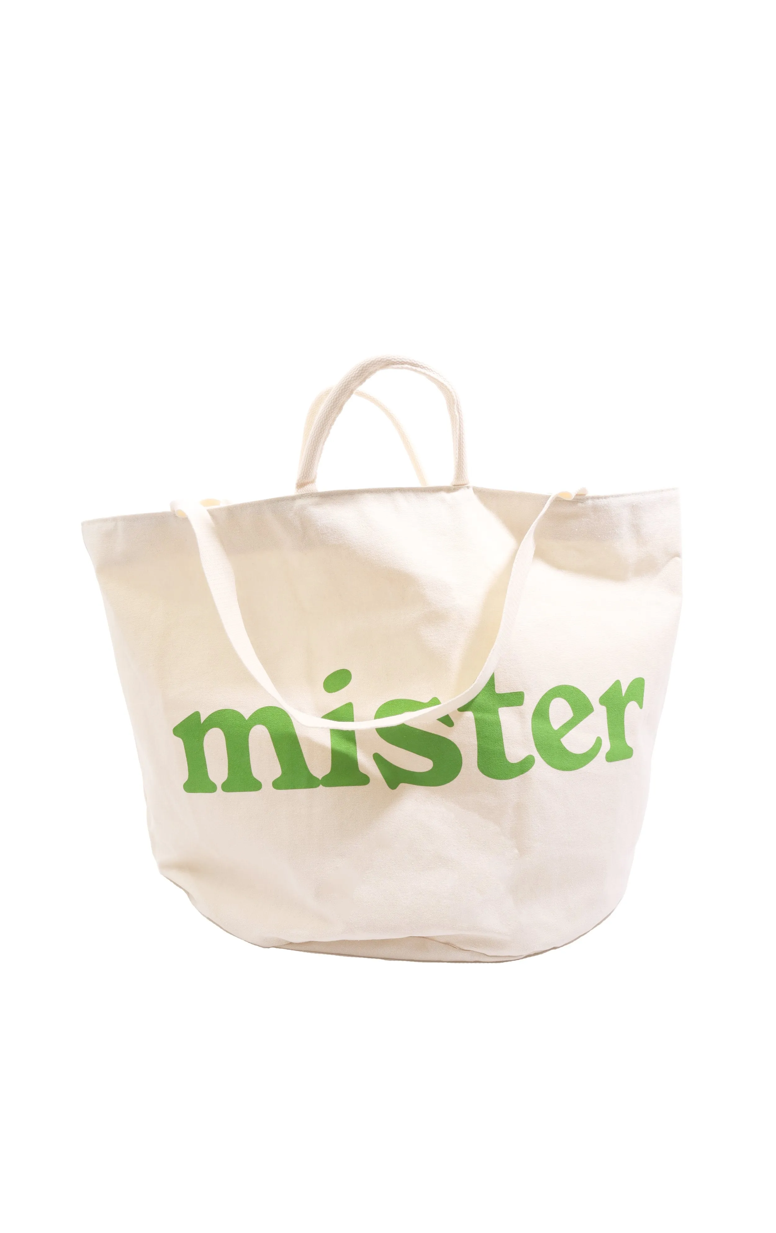 Large Round Tote / Grow Bag - Natural