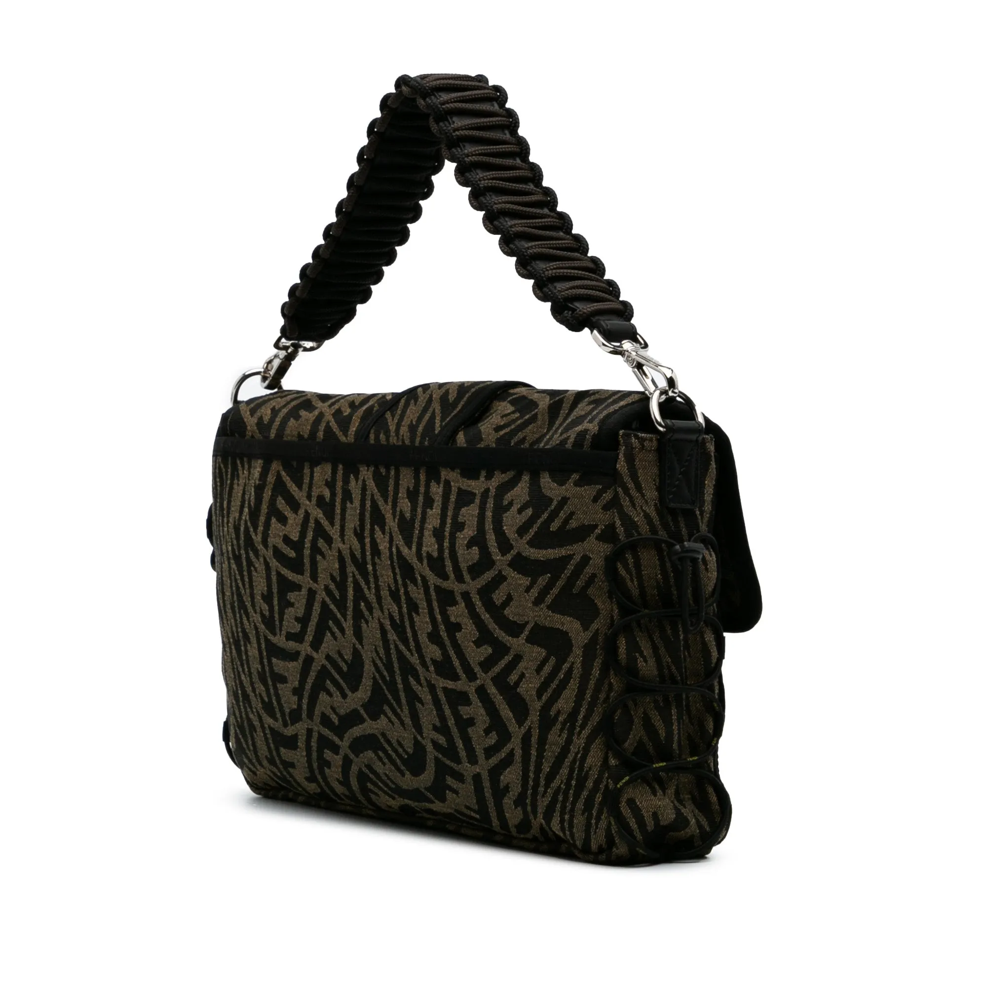 Large Zucca Vertigo Mesh Baguette Satchel