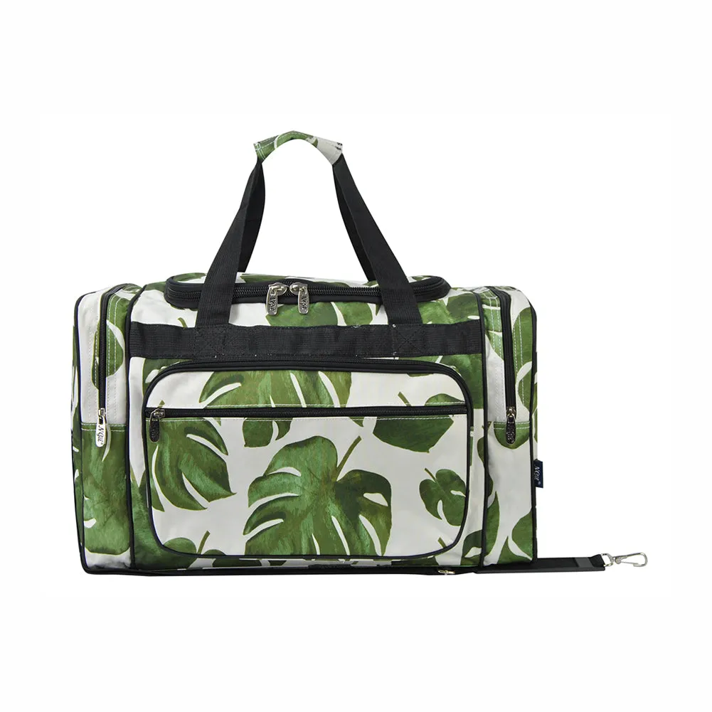 Leafy Delight NGIL Canvas 20" Duffle Bag