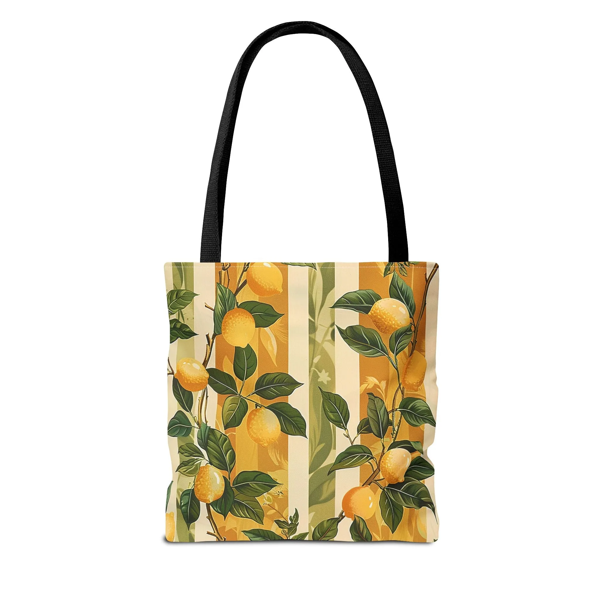 Lemon Grove Elegance Tote Bag - Fresh, Fruity, and Full of European Charm! Available in 3 sizes.