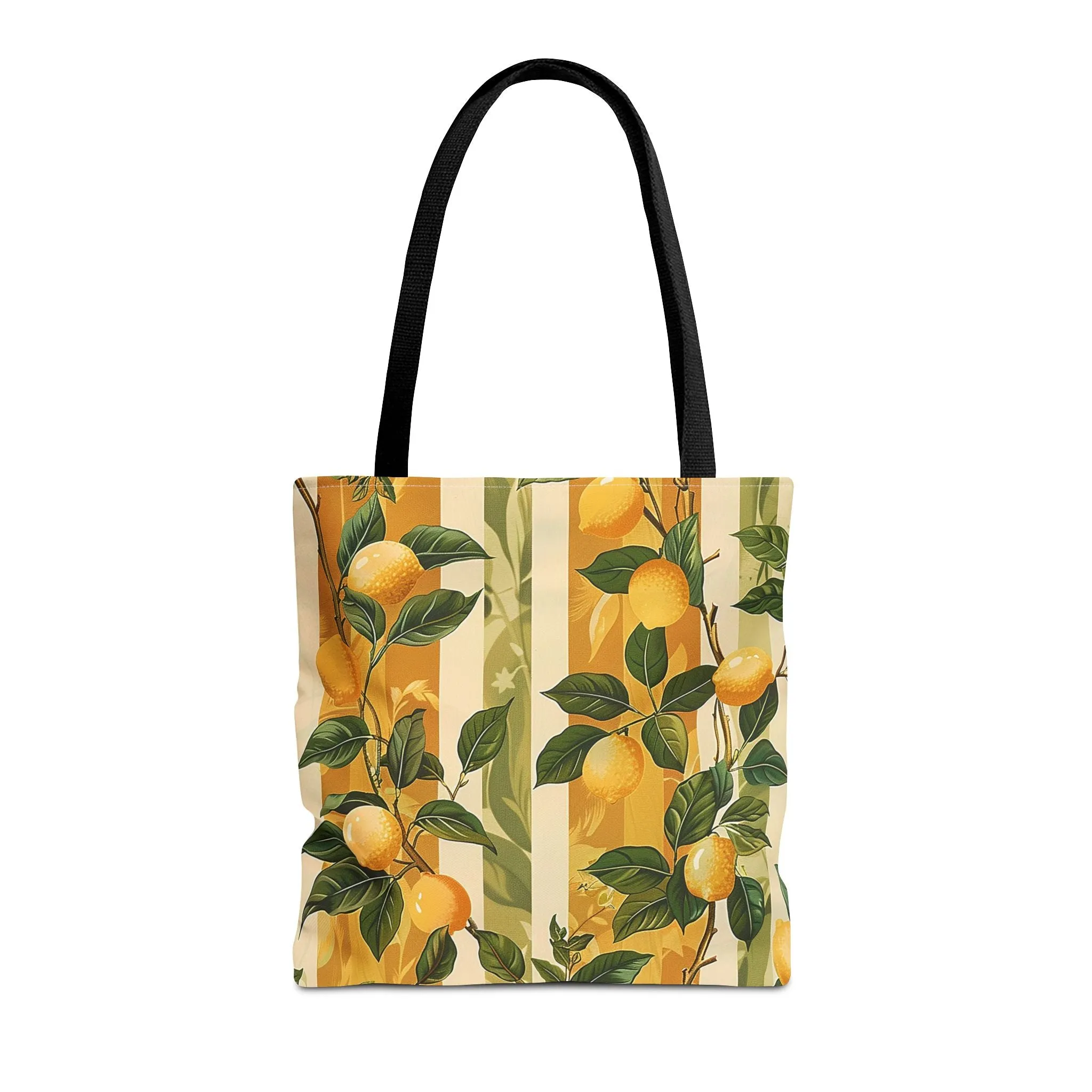 Lemon Grove Elegance Tote Bag - Fresh, Fruity, and Full of European Charm! Available in 3 sizes.