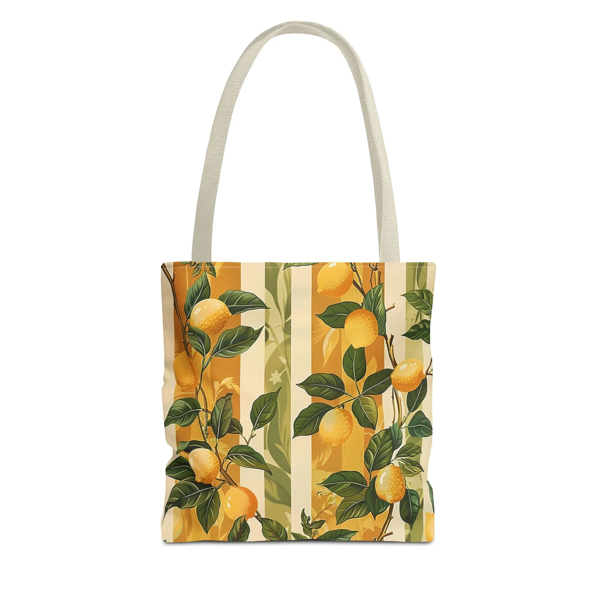 Lemon Grove Elegance Tote Bag - Fresh, Fruity, and Full of European Charm! Available in 3 sizes.