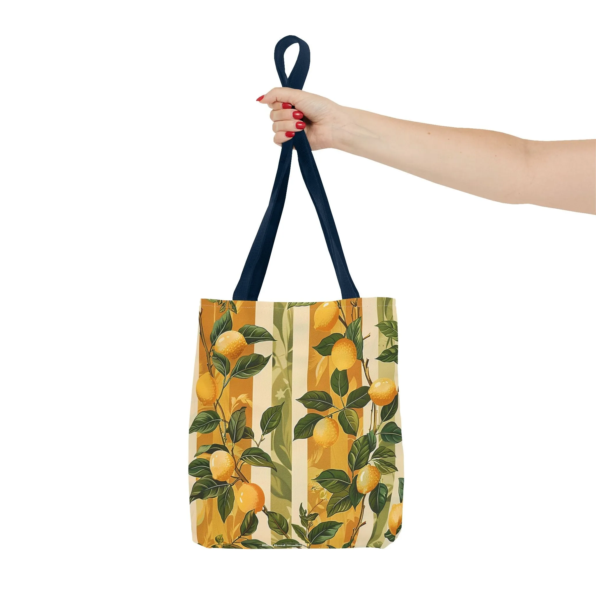 Lemon Grove Elegance Tote Bag - Fresh, Fruity, and Full of European Charm! Available in 3 sizes.