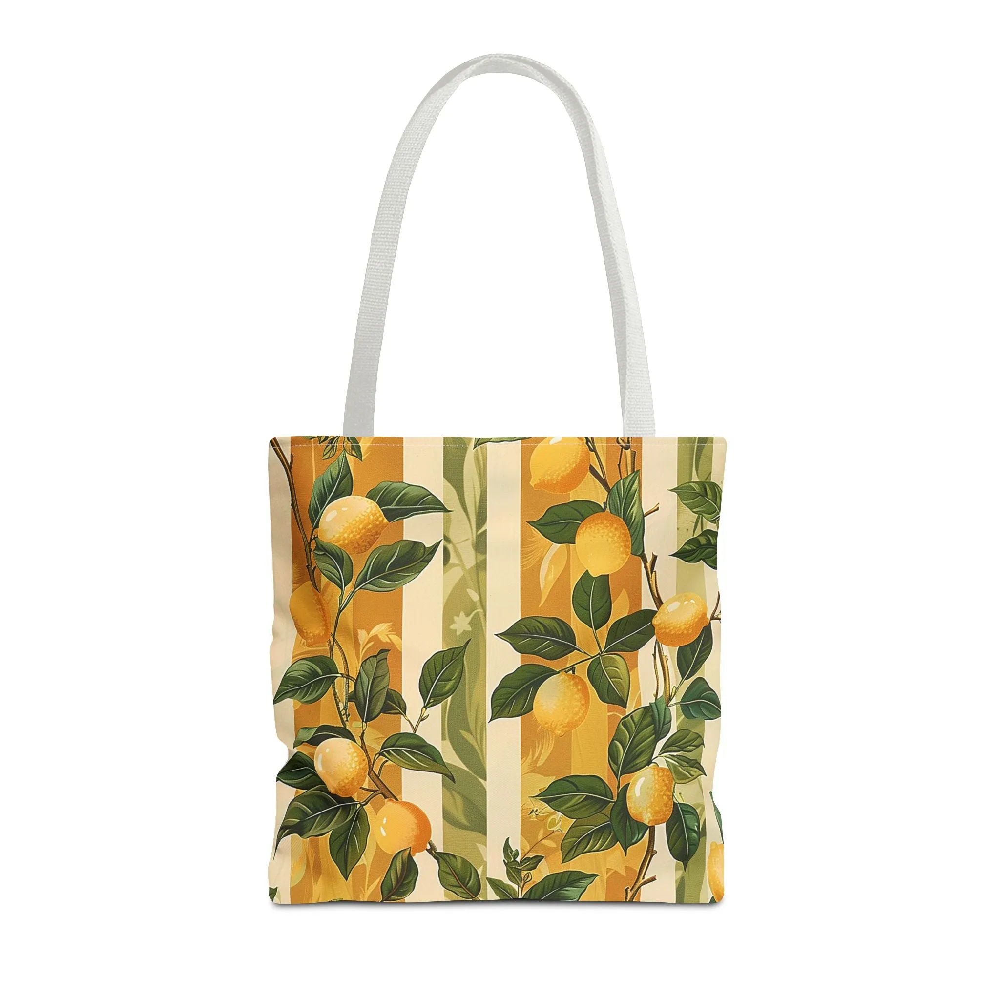 Lemon Grove Elegance Tote Bag - Fresh, Fruity, and Full of European Charm! Available in 3 sizes.