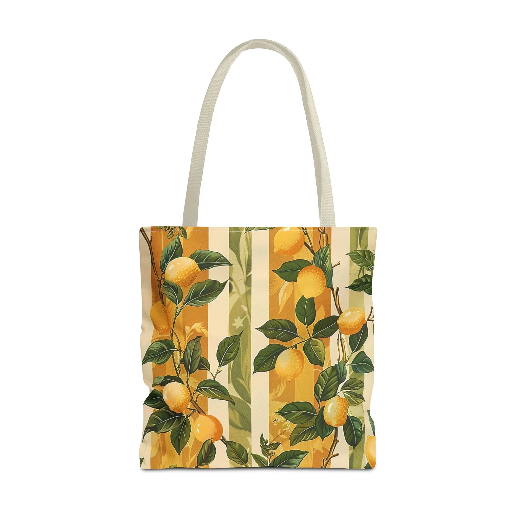 Lemon Grove Elegance Tote Bag - Fresh, Fruity, and Full of European Charm! Available in 3 sizes.