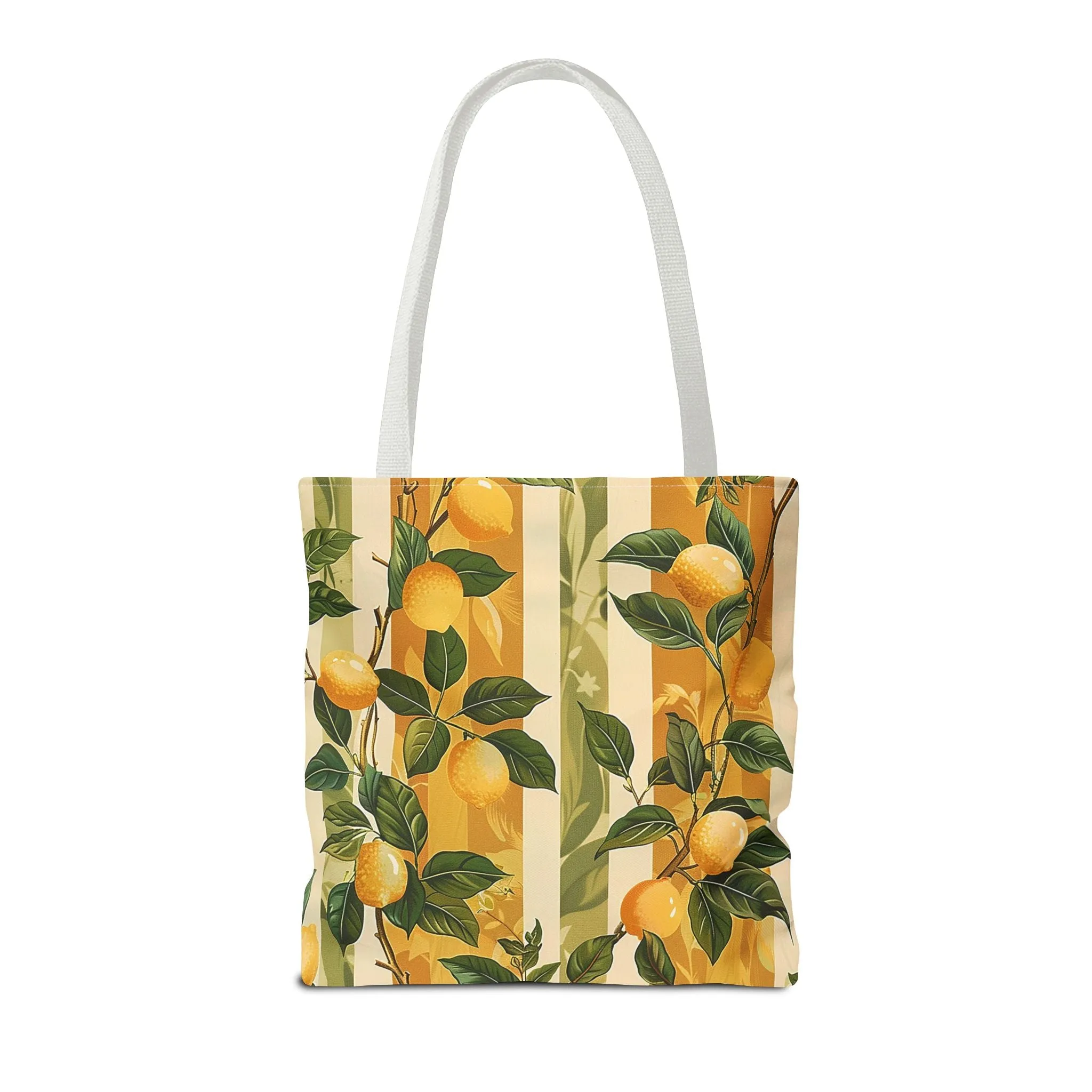 Lemon Grove Elegance Tote Bag - Fresh, Fruity, and Full of European Charm! Available in 3 sizes.