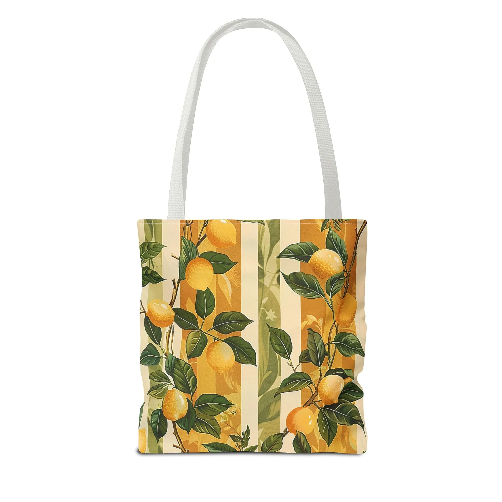 Lemon Grove Elegance Tote Bag - Fresh, Fruity, and Full of European Charm! Available in 3 sizes.