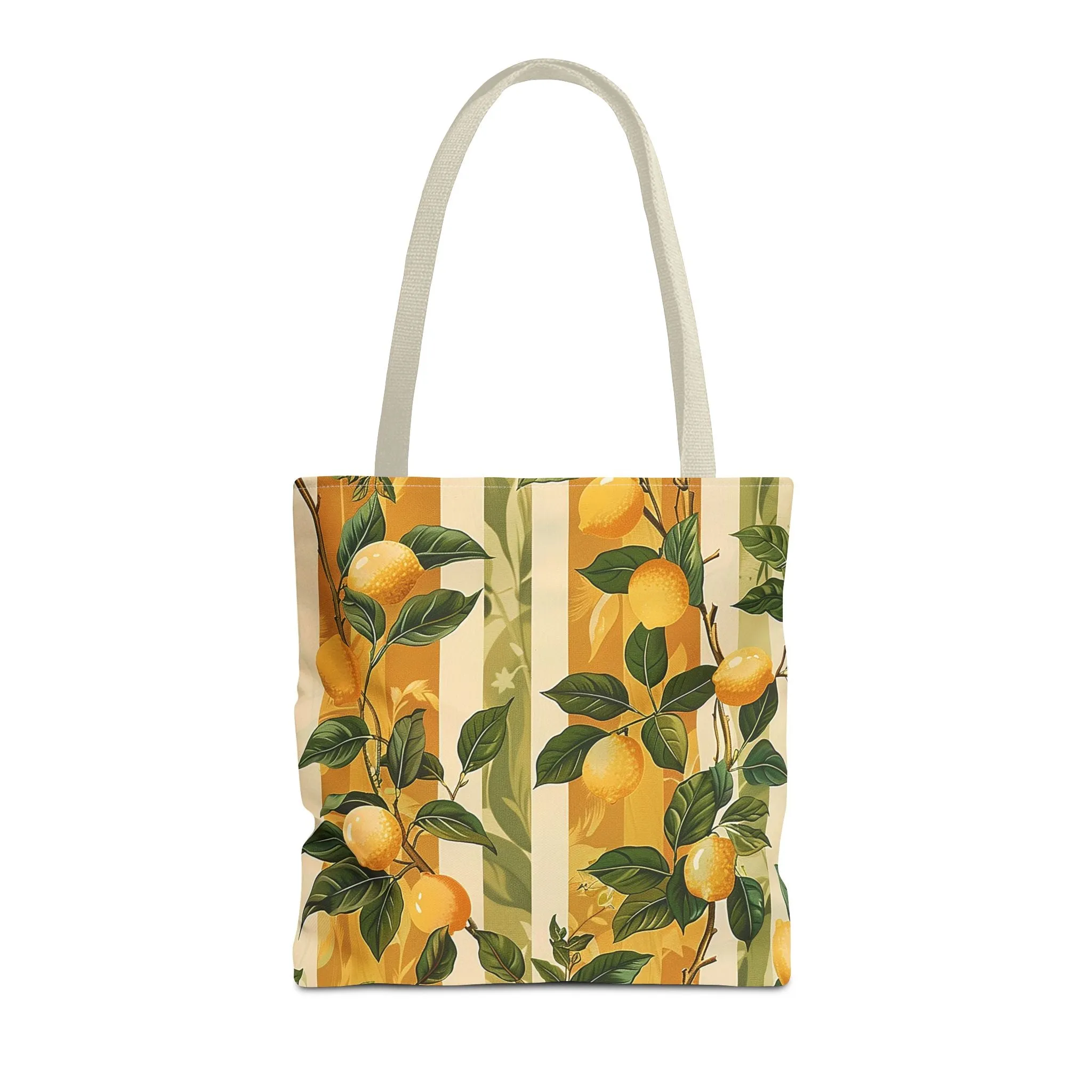 Lemon Grove Elegance Tote Bag - Fresh, Fruity, and Full of European Charm! Available in 3 sizes.