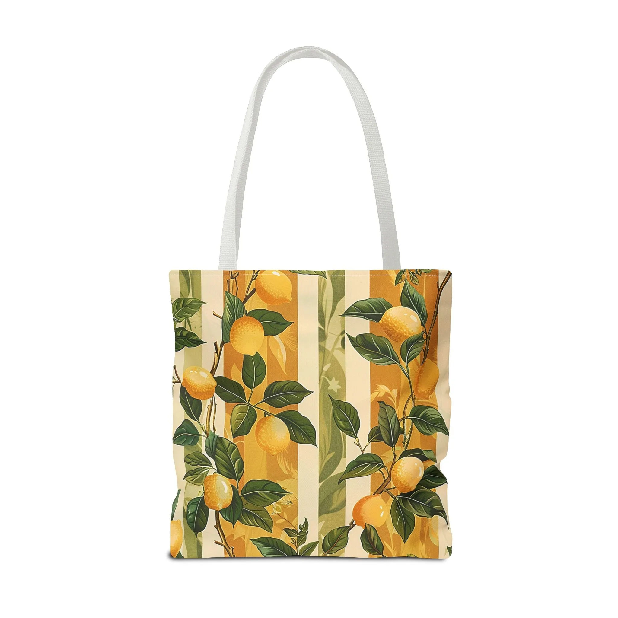 Lemon Grove Elegance Tote Bag - Fresh, Fruity, and Full of European Charm! Available in 3 sizes.