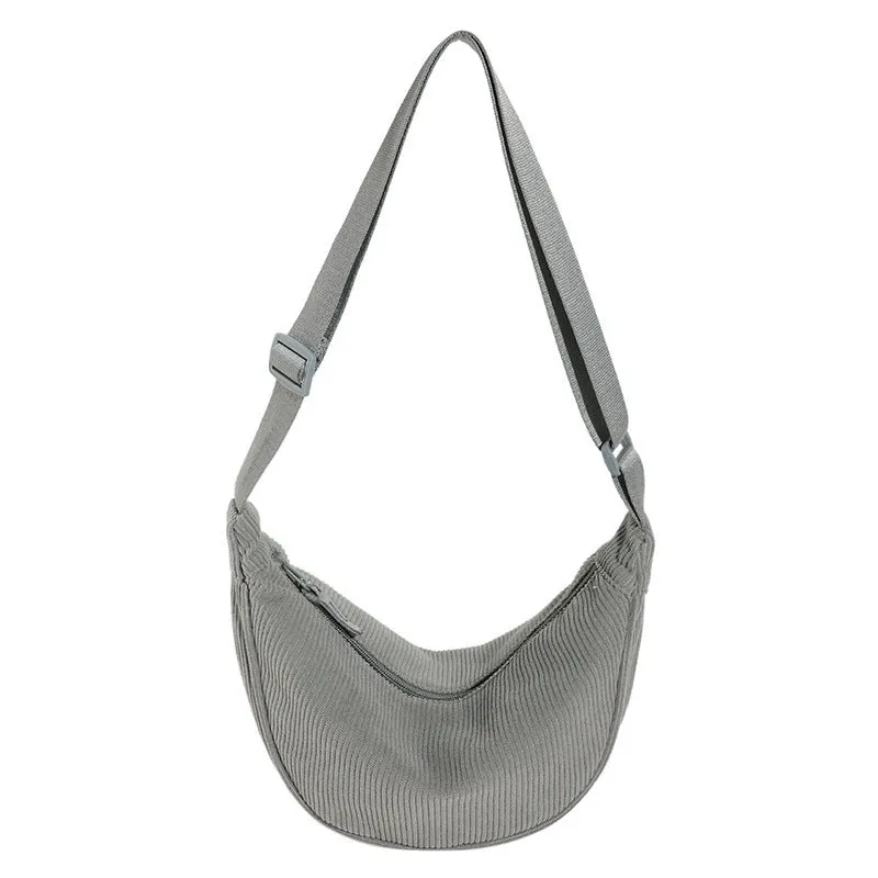 Lightweight Small Satchel Underarm Bag Shoulder Canvas Bag