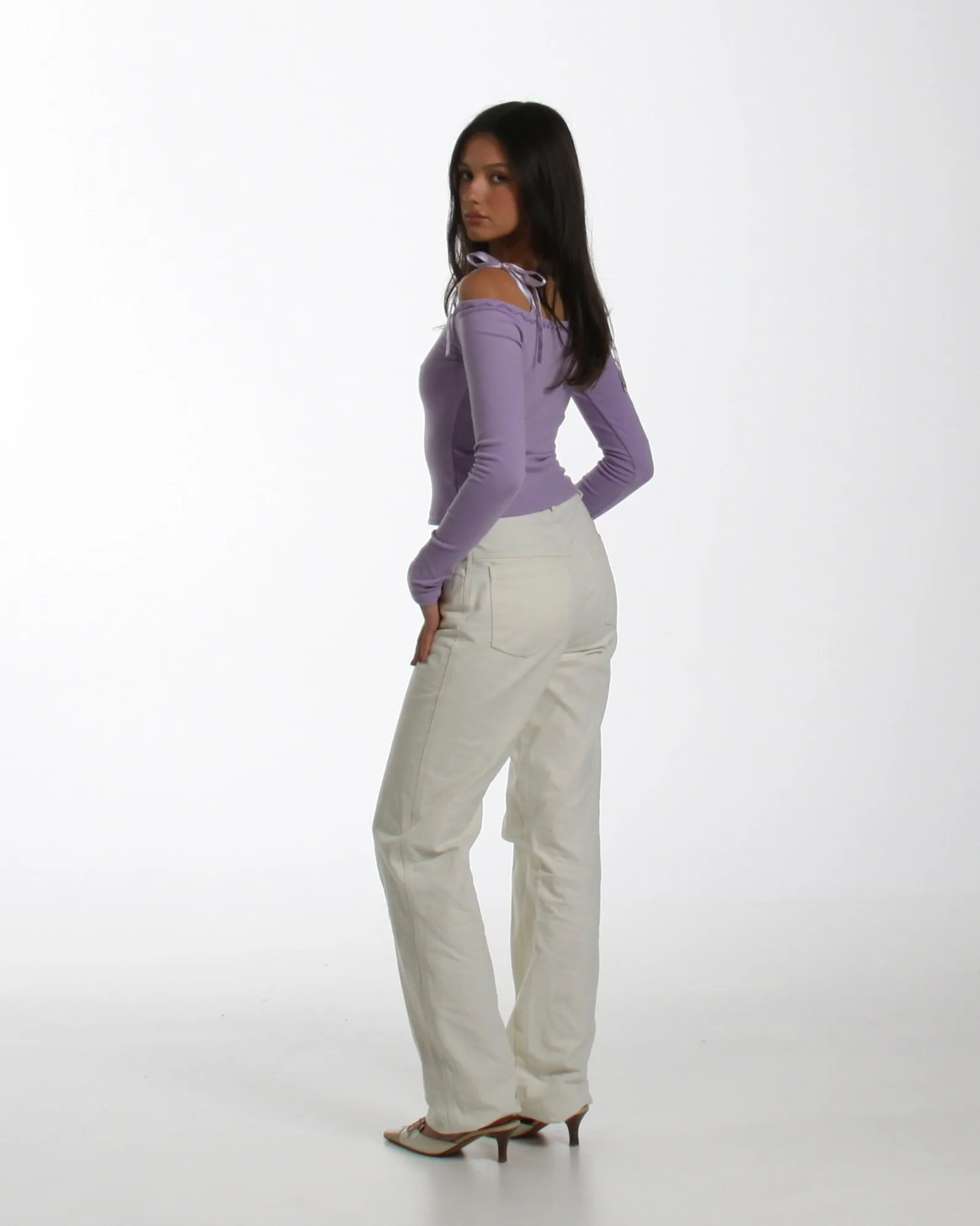 Lilac Ribbon Long Sleeve