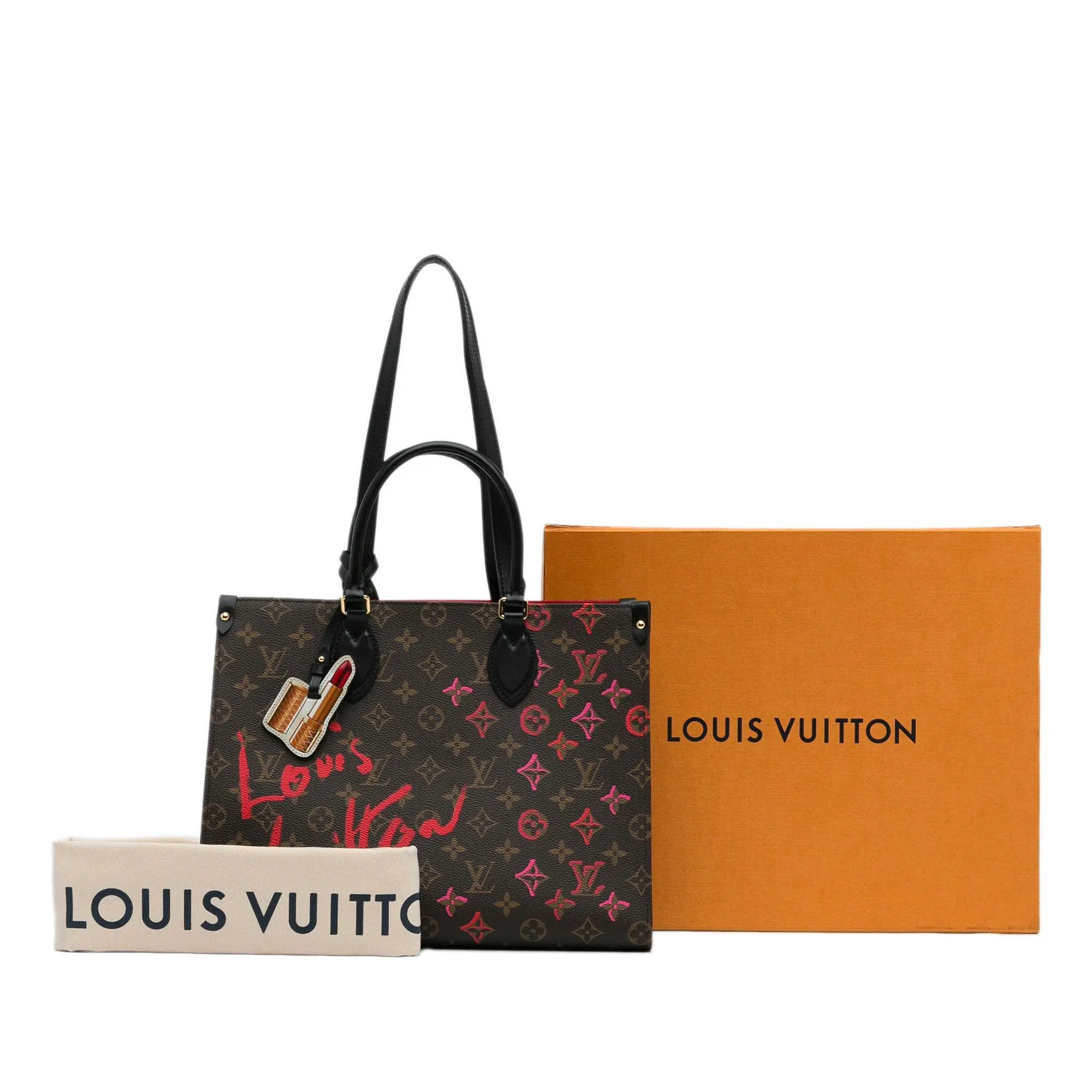 Limited Edition Monogram Fall In Love OntheGo Tote MM