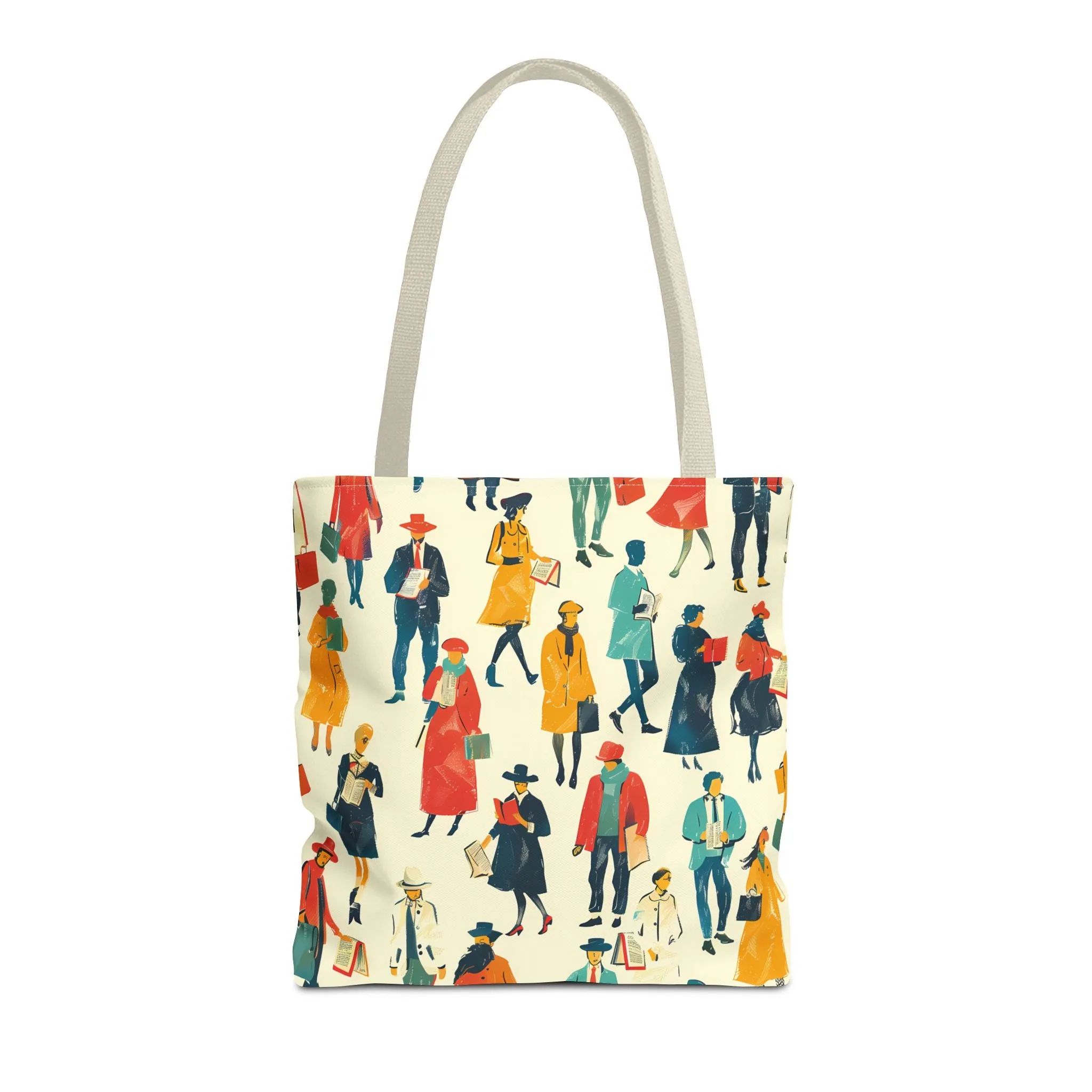 Literary People Tote Bag - Take Your Love of Books Wherever You Go! Available in 3 sizes.