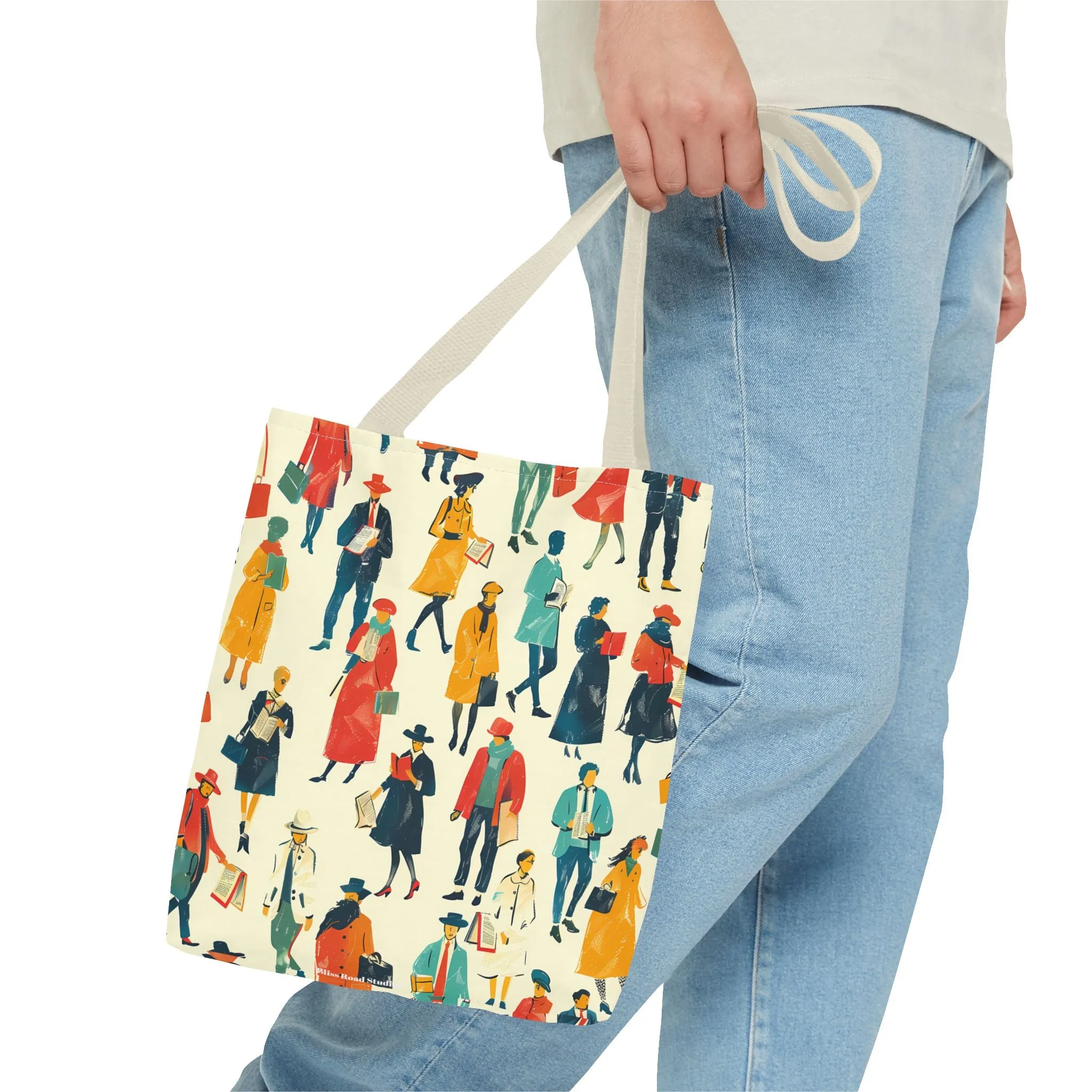 Literary People Tote Bag - Take Your Love of Books Wherever You Go! Available in 3 sizes.