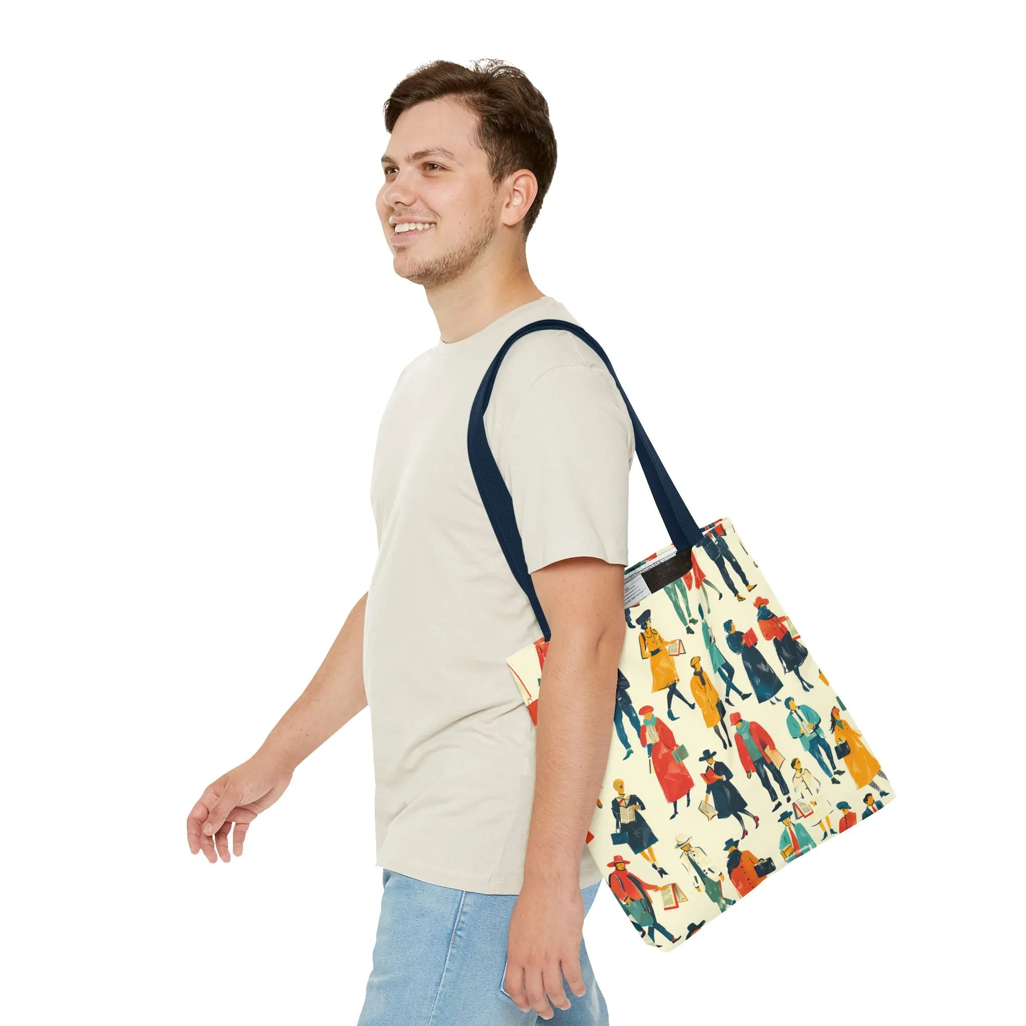 Literary People Tote Bag - Take Your Love of Books Wherever You Go! Available in 3 sizes.