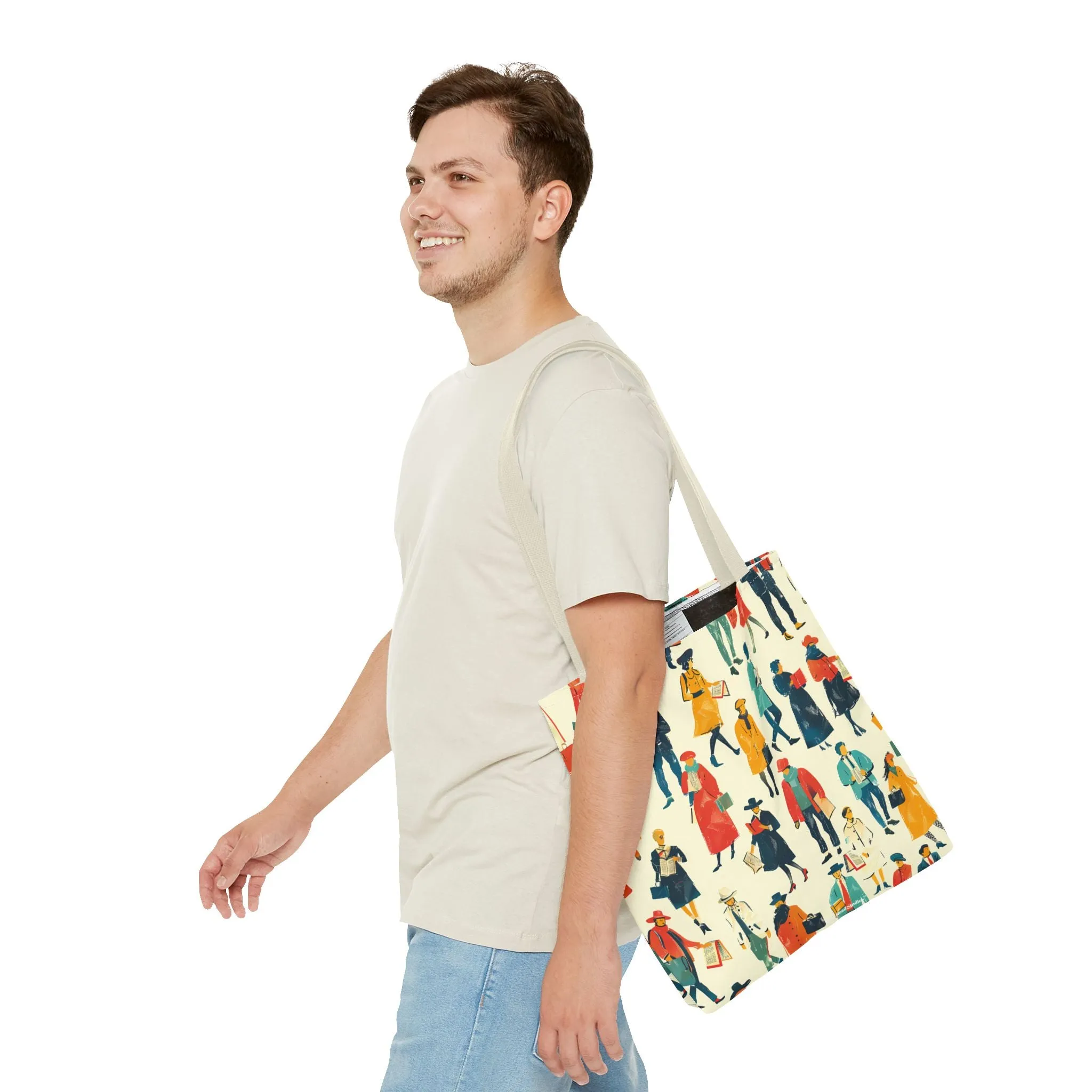 Literary People Tote Bag - Take Your Love of Books Wherever You Go! Available in 3 sizes.