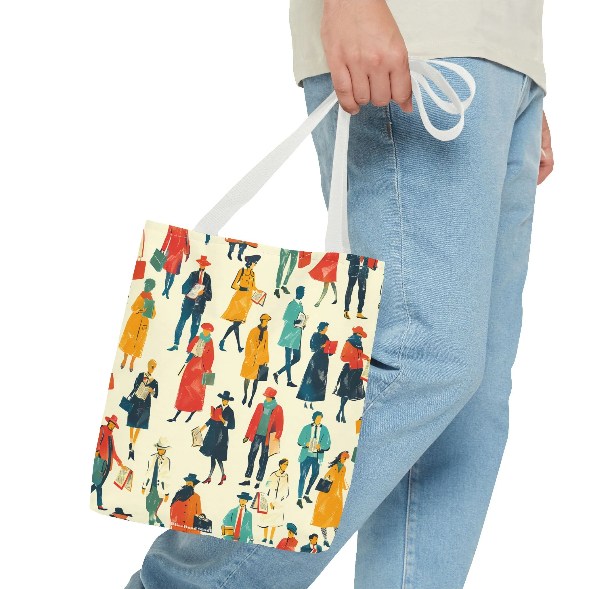 Literary People Tote Bag - Take Your Love of Books Wherever You Go! Available in 3 sizes.