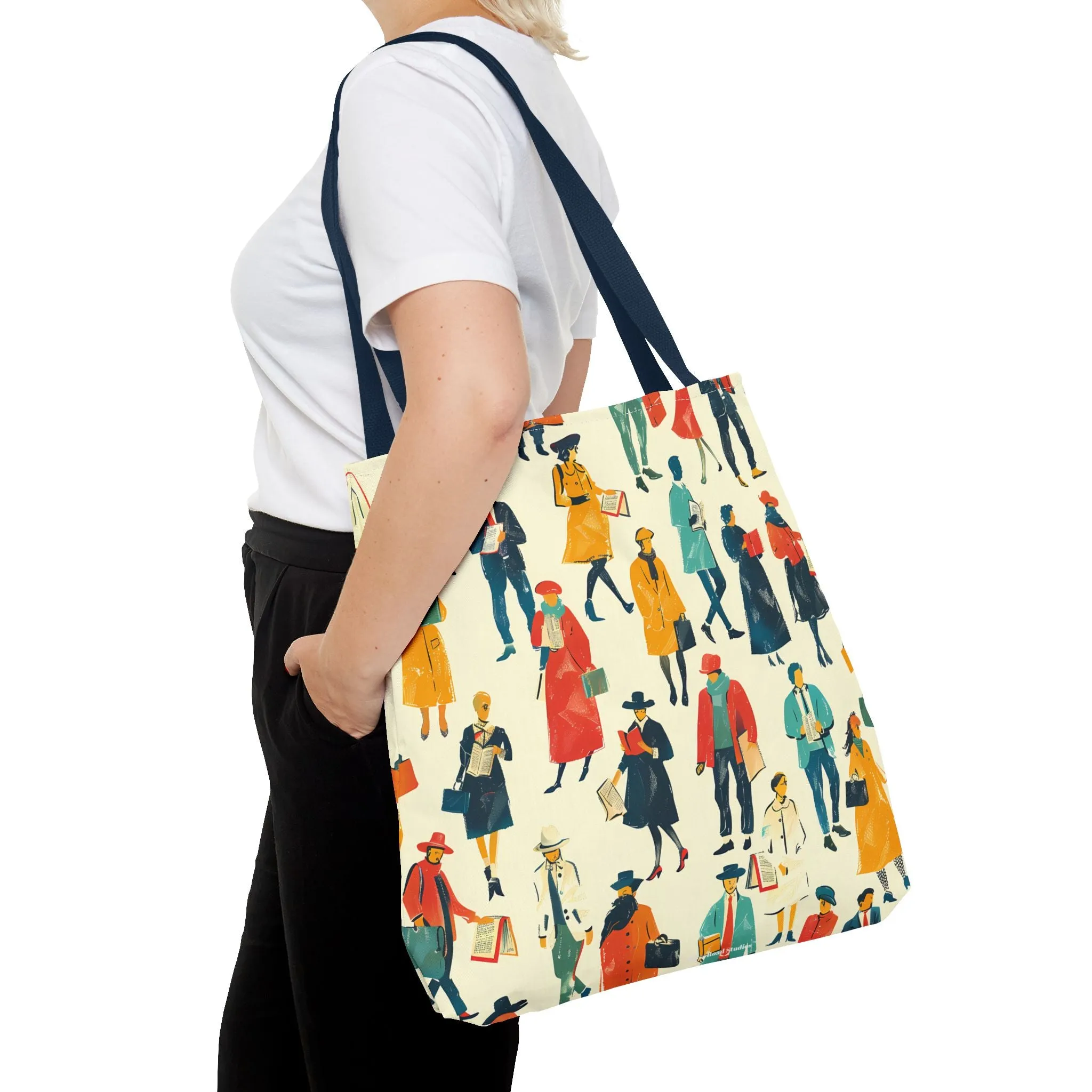 Literary People Tote Bag - Take Your Love of Books Wherever You Go! Available in 3 sizes.