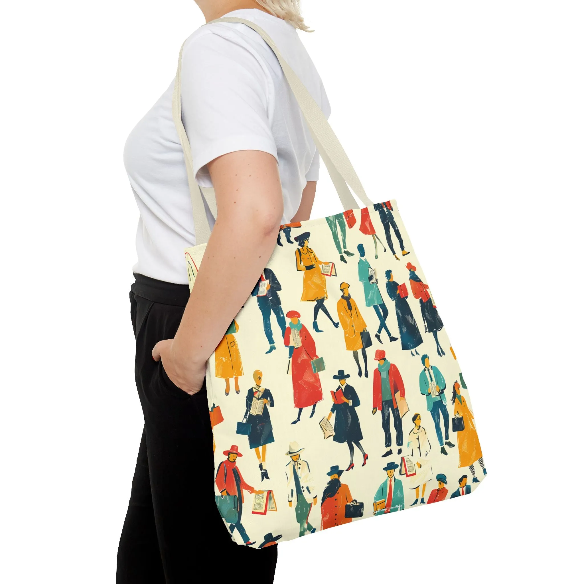 Literary People Tote Bag - Take Your Love of Books Wherever You Go! Available in 3 sizes.
