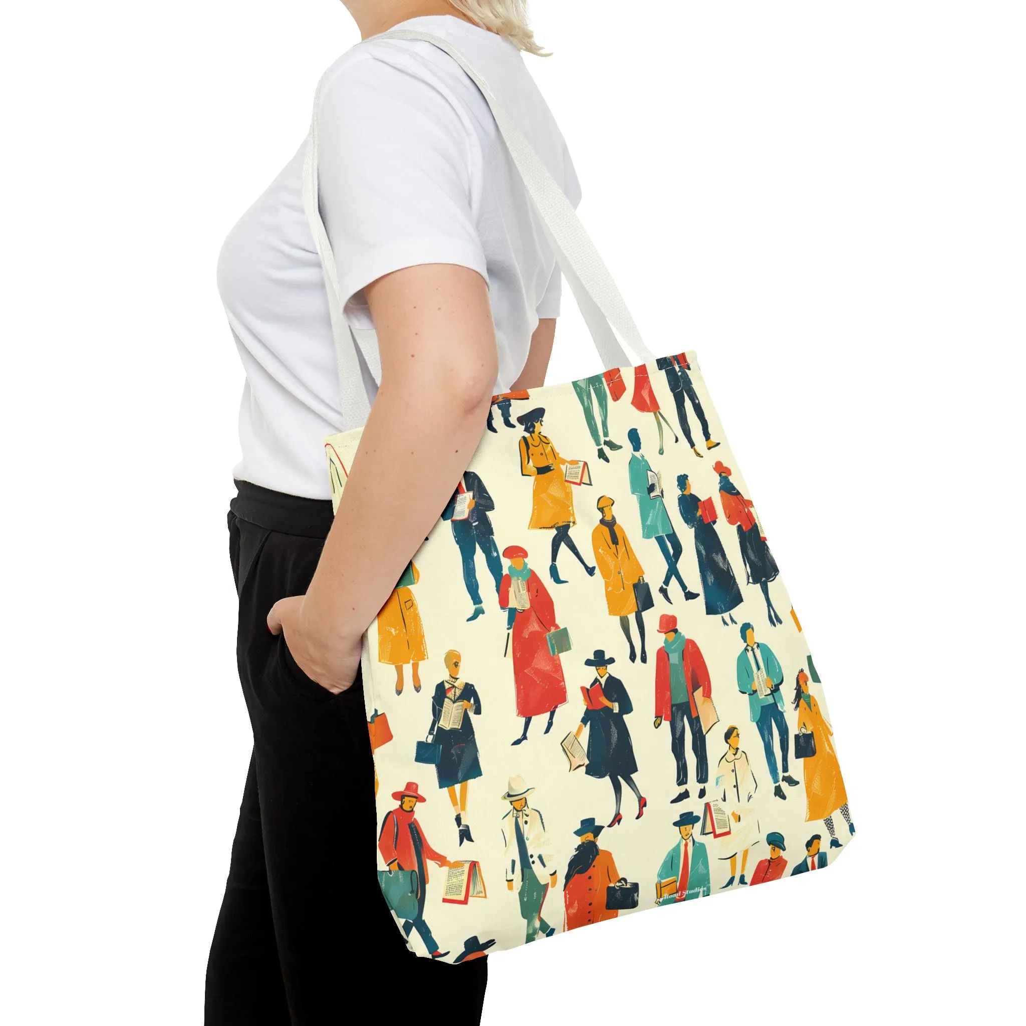 Literary People Tote Bag - Take Your Love of Books Wherever You Go! Available in 3 sizes.