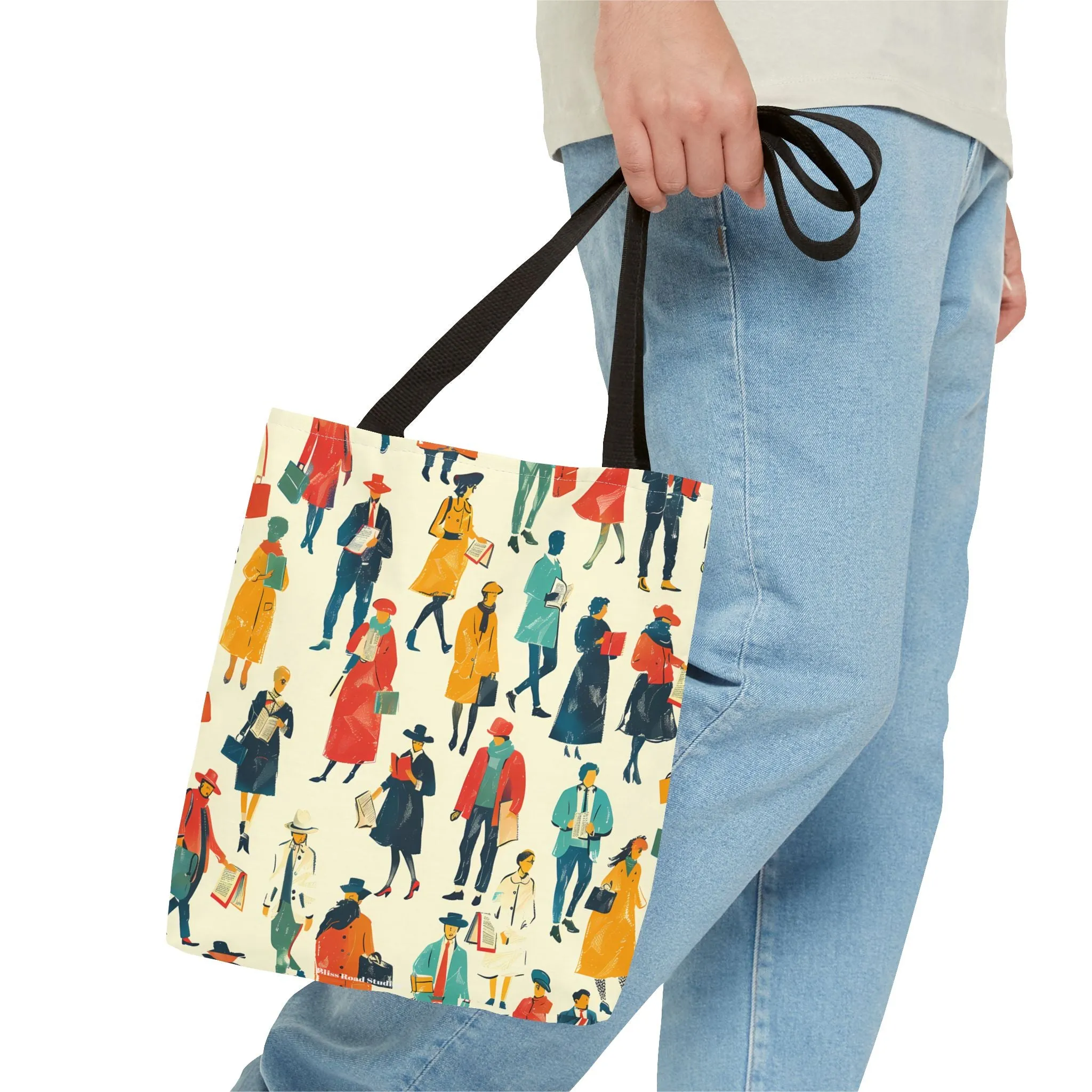 Literary People Tote Bag - Take Your Love of Books Wherever You Go! Available in 3 sizes.