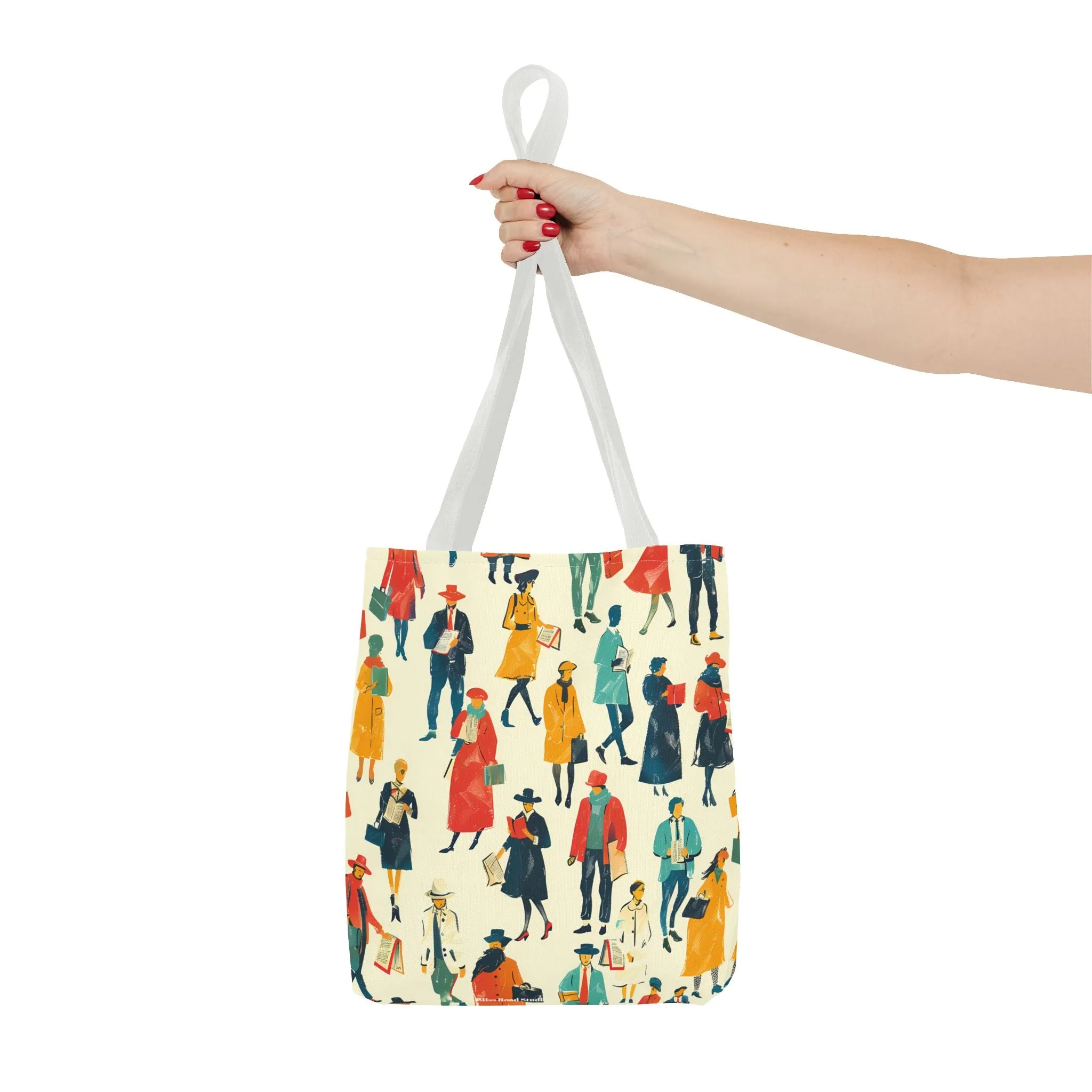 Literary People Tote Bag - Take Your Love of Books Wherever You Go! Available in 3 sizes.